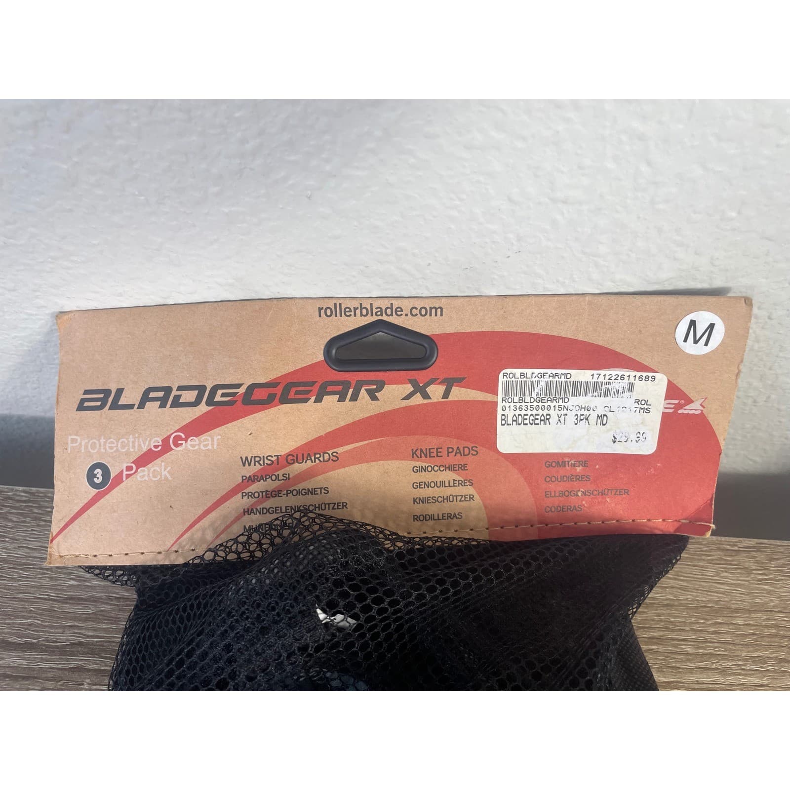 Rollerblade Bladegear XT Junior Protective Gear 3 Pack Knee Elbow Wrist XS - Thumbnail 4