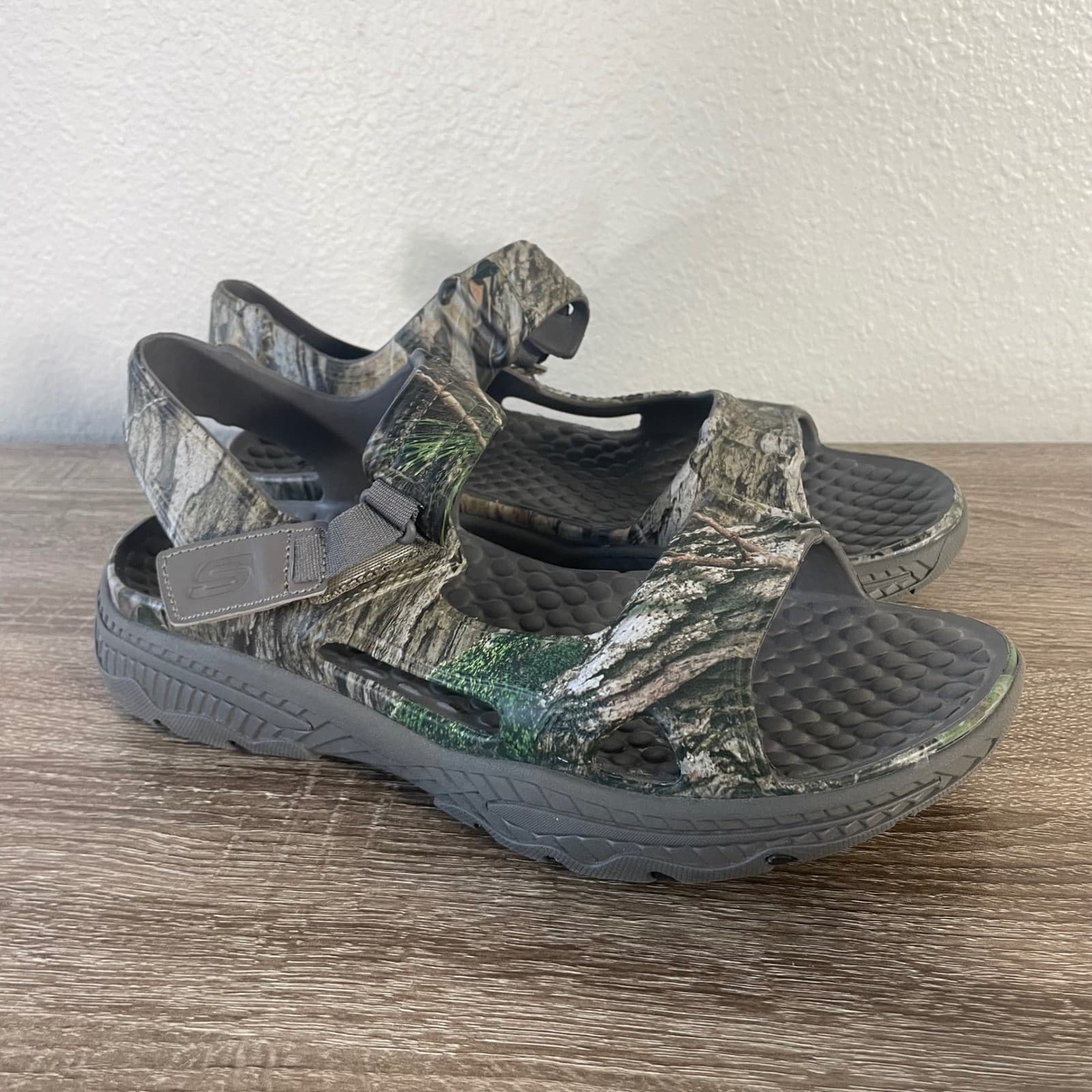Skechers Foamies Creston Ultra Sandals Mens 12 Mossy Oak Camo Sport Slide - Thumbnail 10