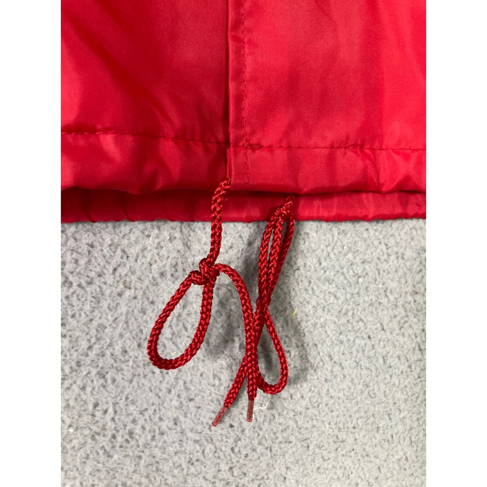 The Lodge Star Lake Auburn Sportswear Vintage Red Windbreaker Jacket M Unisex - Thumbnail 9