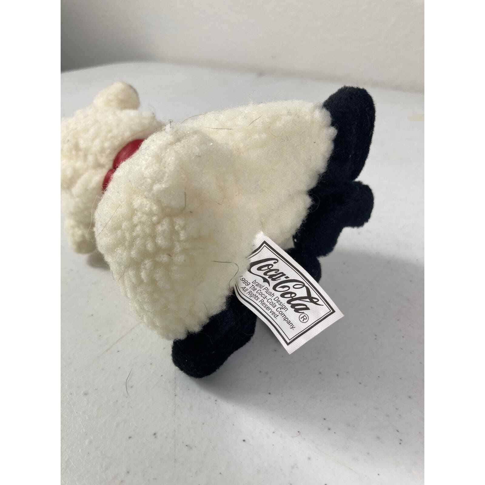 Coca Cola Lamb Plush 1999 Irish Flag International Collection 5.5" Tall Ages 3+ - Thumbnail 5