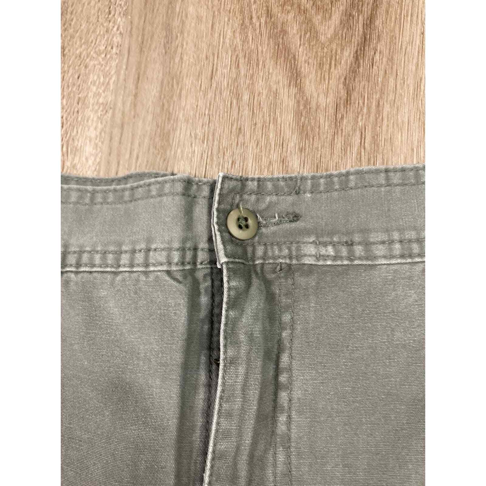 Cabelas Hiking Pants Women's Tall Size 48x30 Outdoor 100% Cotton Cargo Gray - Thumbnail 6