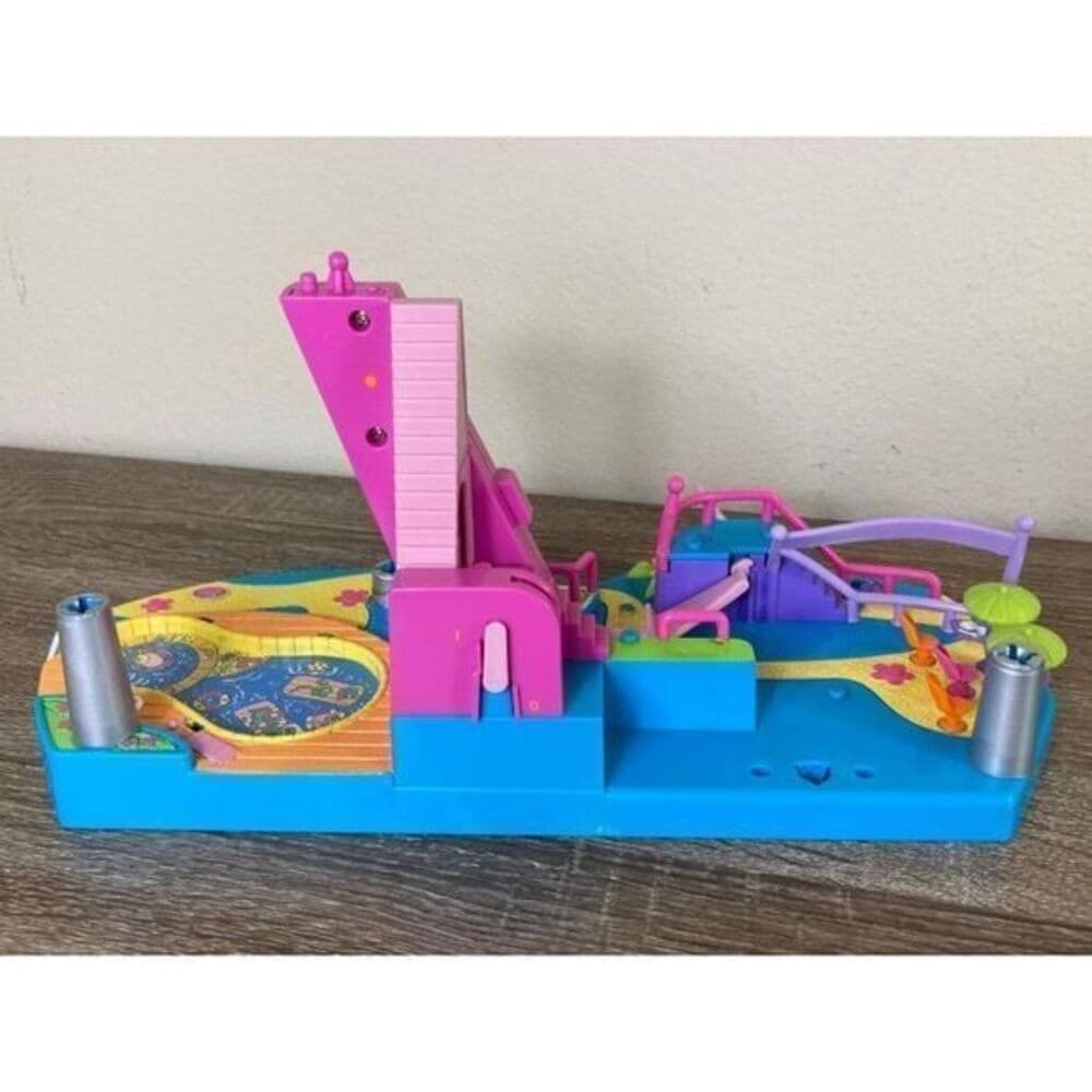 Polly Pocket Pollyworld Mattel Amusement Park Carousel Vintage Fair Doll Ride - Thumbnail 12