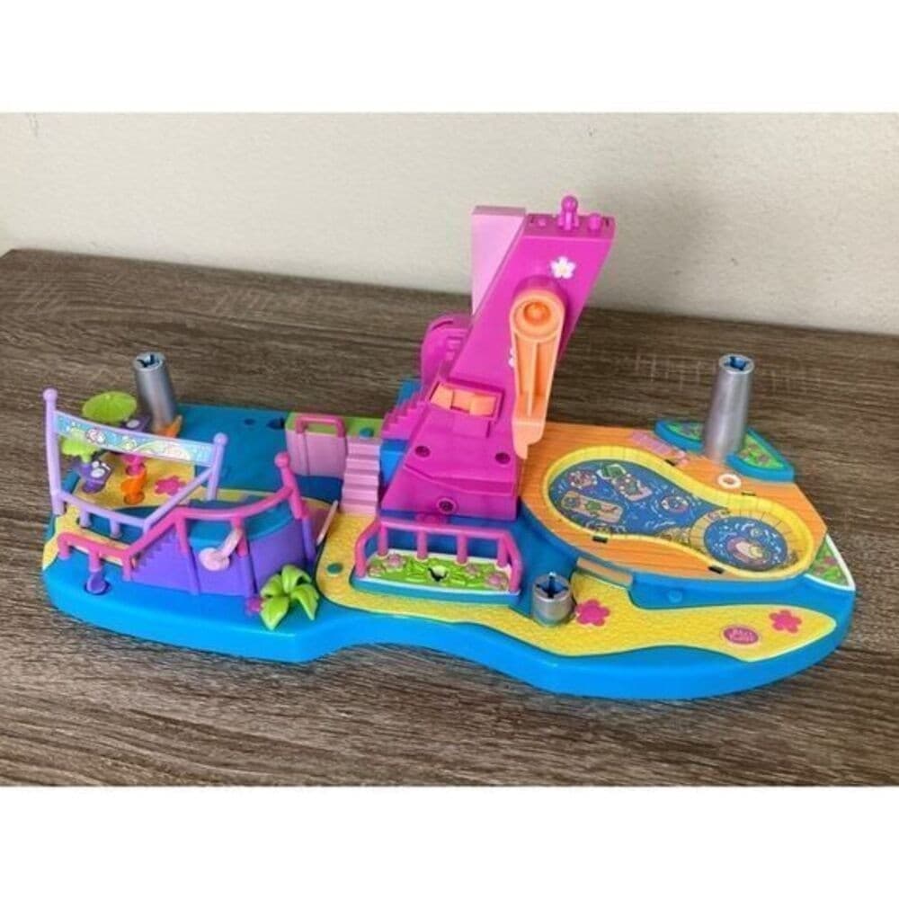 Polly Pocket Pollyworld Mattel Amusement Park Carousel Vintage Fair Doll Ride - Thumbnail 11