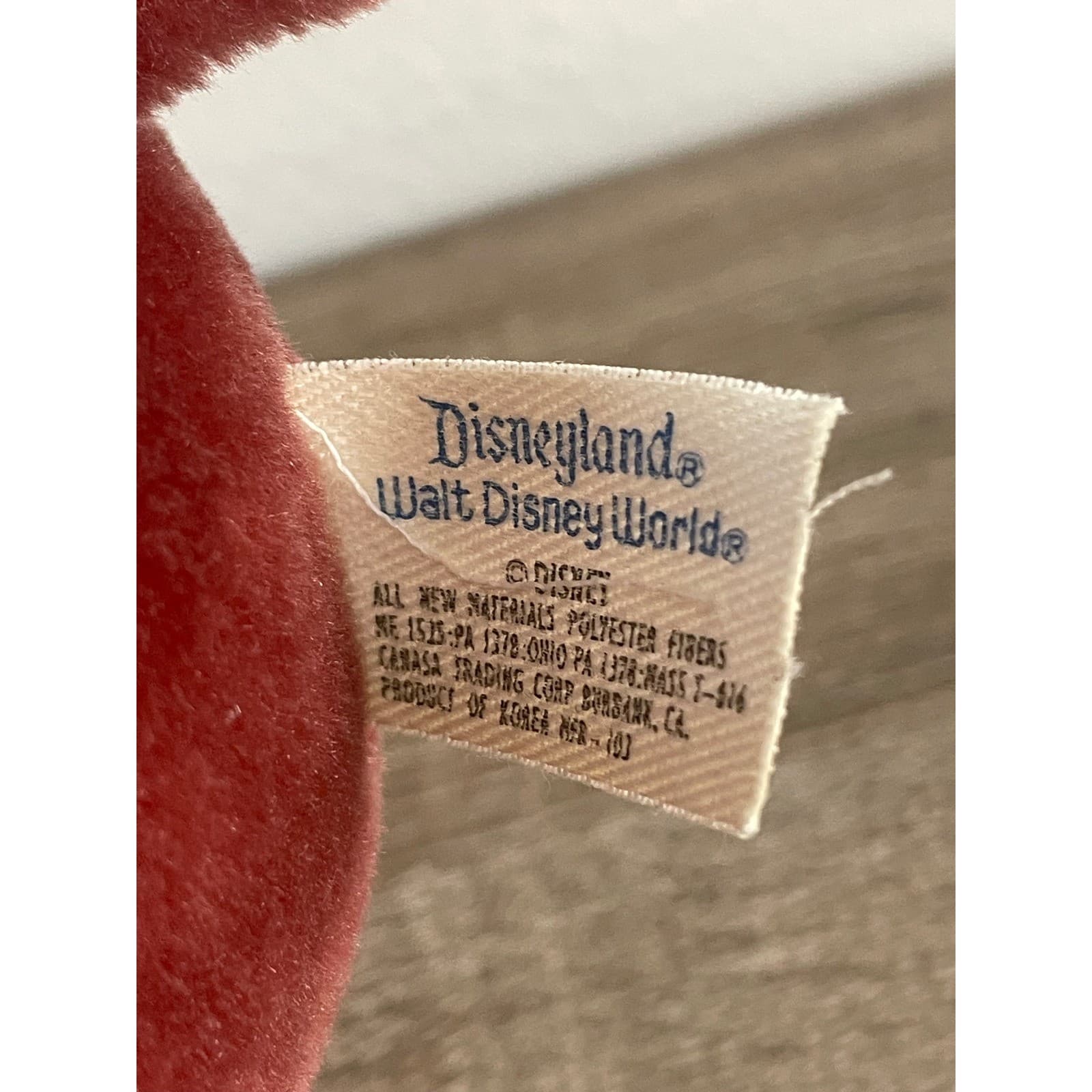 Vintage Disney Fantasia Plush Lot Hyacinth Hippo Madame Upanova Ostrich Parks - Thumbnail 2