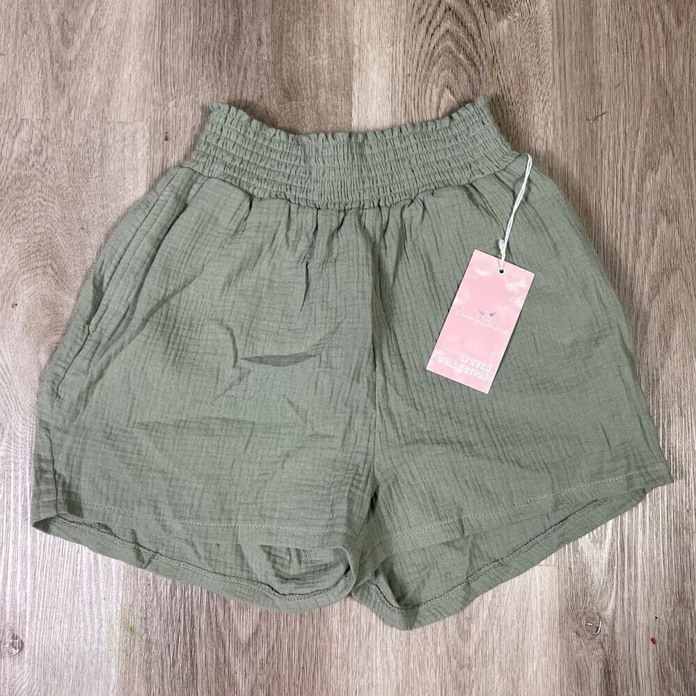 Lot of 2 NWT Simply Be & 90 Degree By Reflex Women's Green Shorts Size M Casual - Thumbnail 7