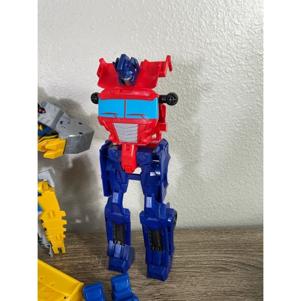 Transformers Figure Lot Optimus Prime Bumblebee Autobot Robots Hasbro Toy - Thumbnail 7