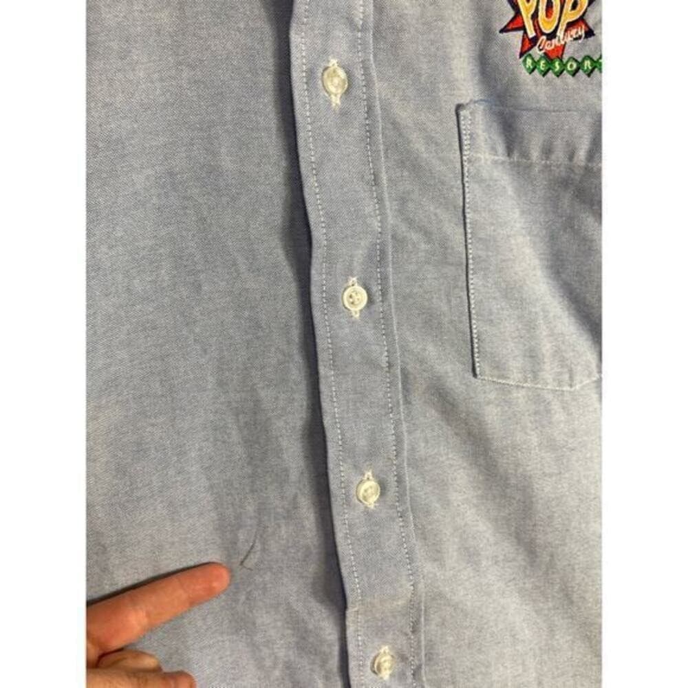 Disney Pop Century Resort Employee Shirt Mens 2XL Button Down Uniform Retired - Thumbnail 9