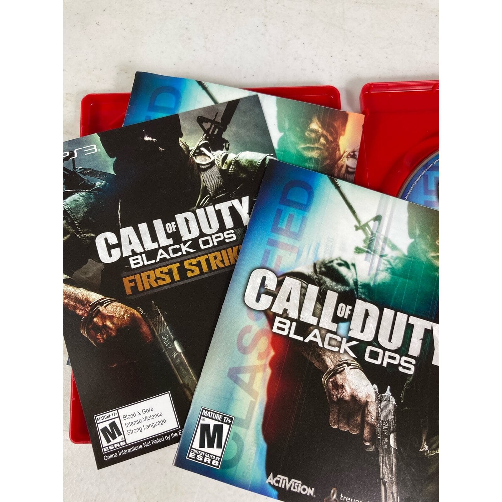 Playstation Call of Duty Black Ops Video Game PS3 Rated M 17+ Authentic Action - Thumbnail 3