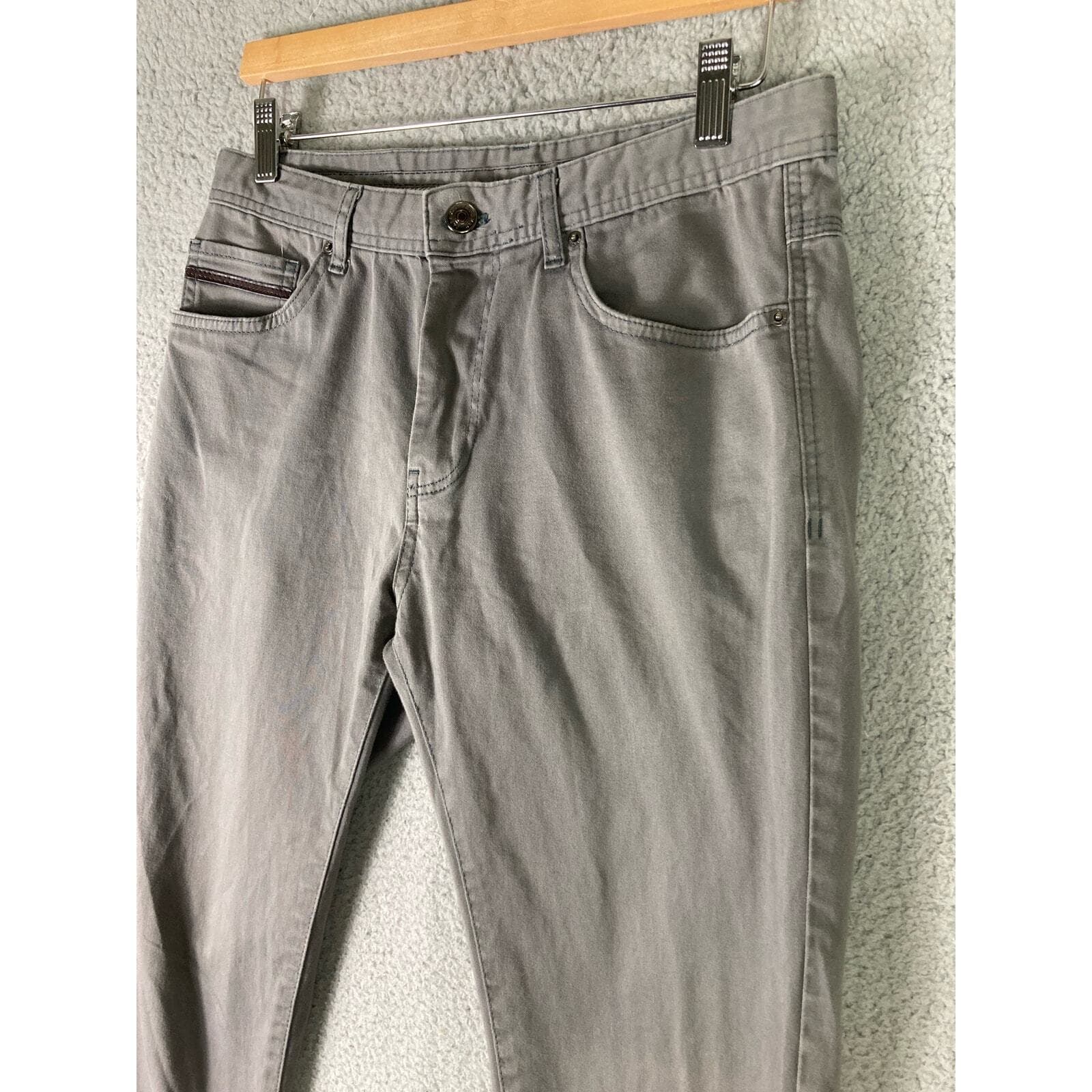 Zara Man Basic Gray Jeans Men's Size 31 Casual Slim Fit Denim Pants - Thumbnail 9