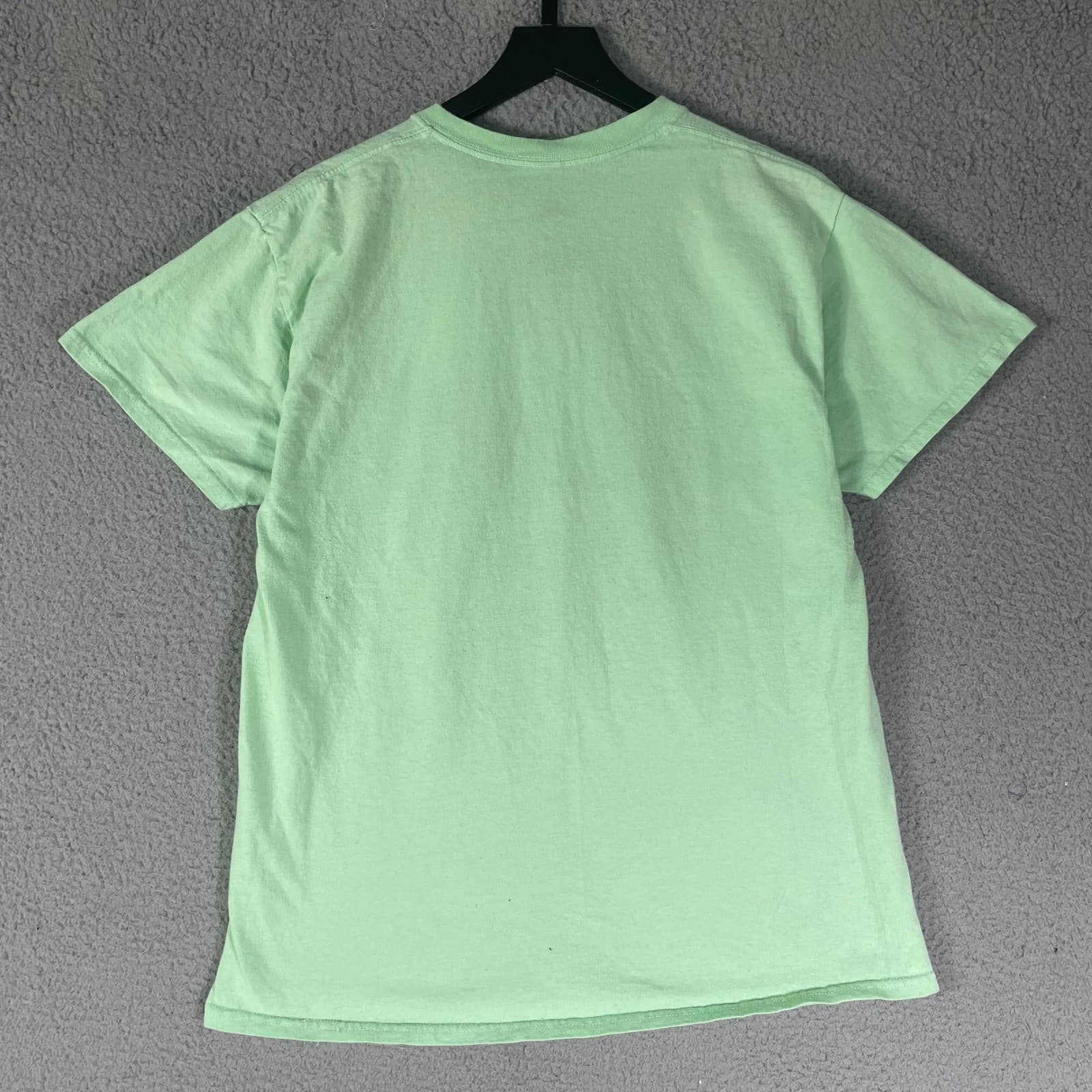 Disney World Mickey Minnie Pluto Goofy Shirt Mens L Green Graphic Tee Park - Thumbnail 4
