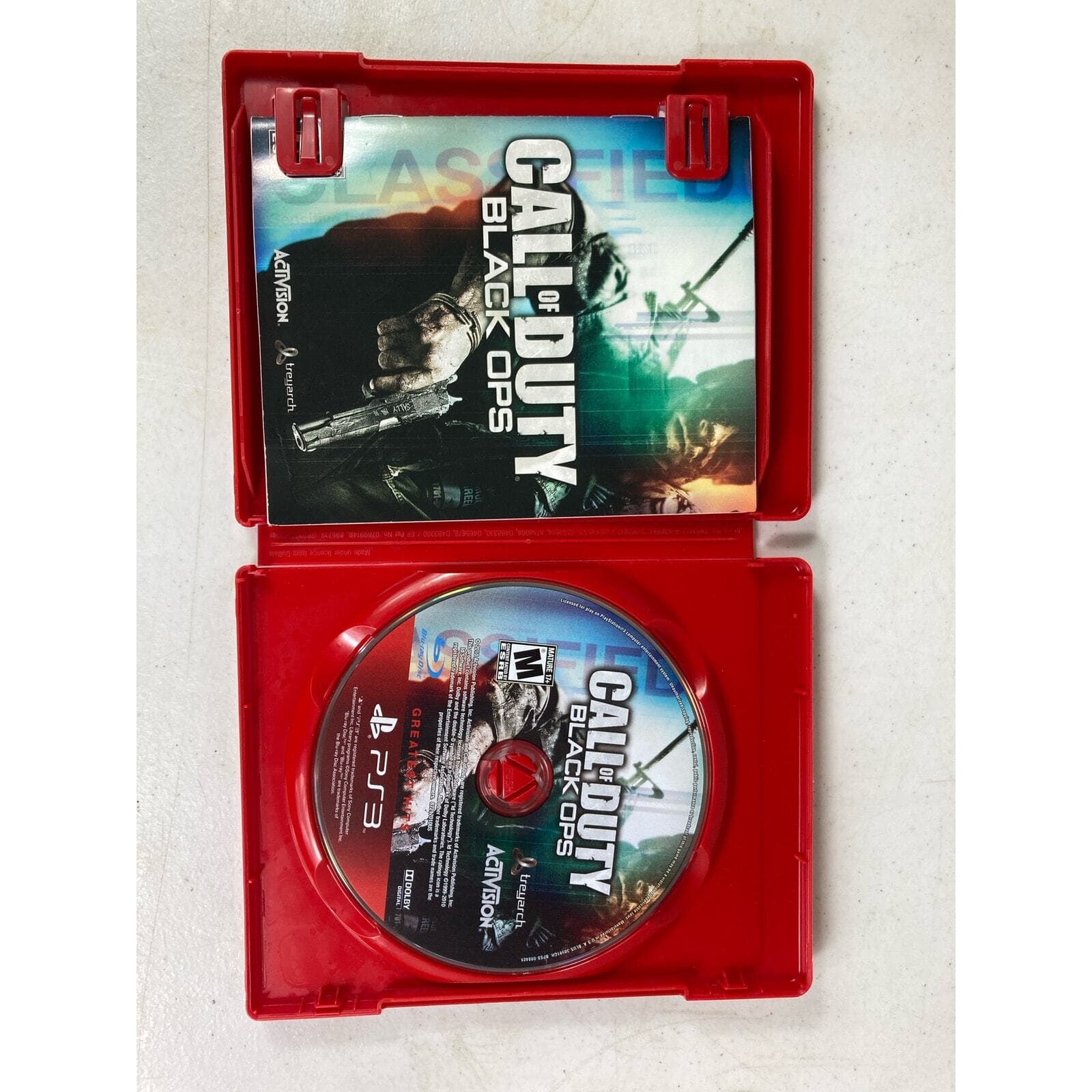 Playstation Call of Duty Black Ops Video Game PS3 Rated M 17+ Authentic Action - Thumbnail 2