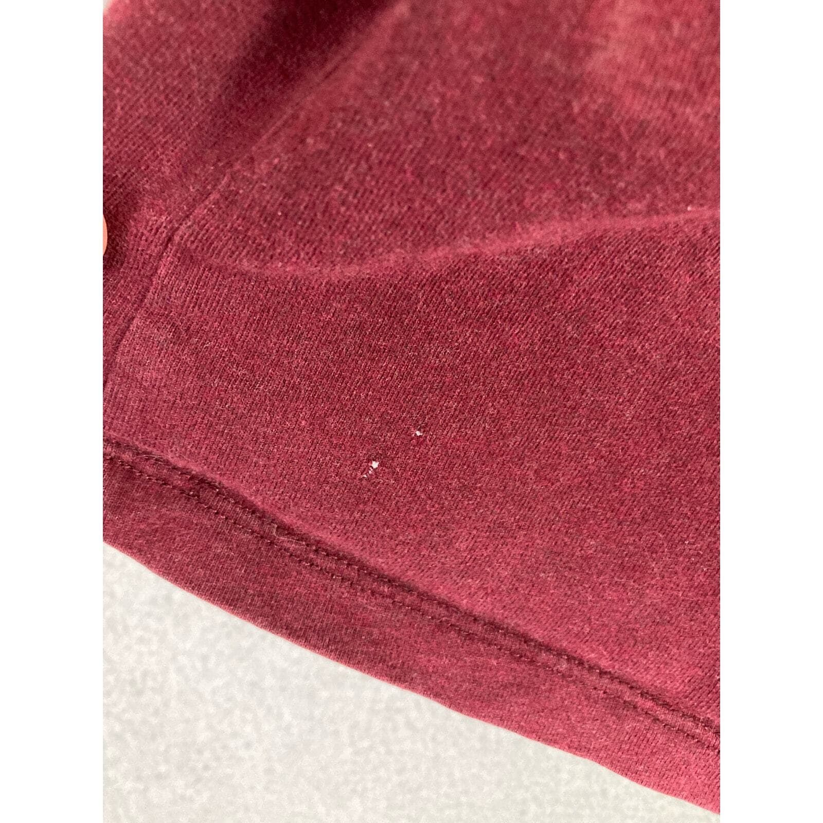 Vineyard Vines Men's Long Sleeve Maroon Red Cotton Crewneck Small - Thumbnail 8