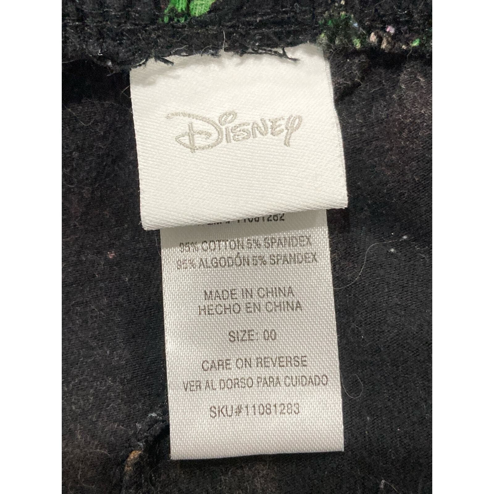 Disney Princess Womens Christmas Leggings XS Multicolor Holiday Winter Casual - Thumbnail 3
