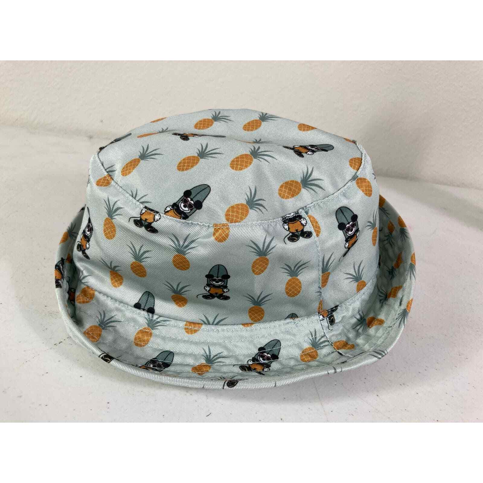 Disney Junior Mickey Reversible Bucket Hat OSFM Kids Summer Cap Green Boys Girls - Thumbnail 3