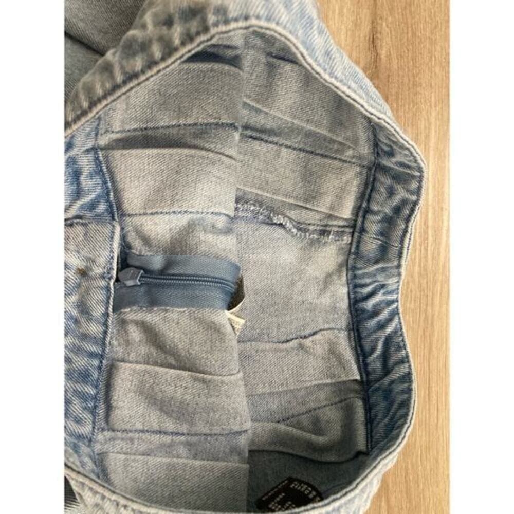 Forever 21 Kids Girls Pleated Denim Skirt Blue Size 13 Casual Spring Summer - Thumbnail 10