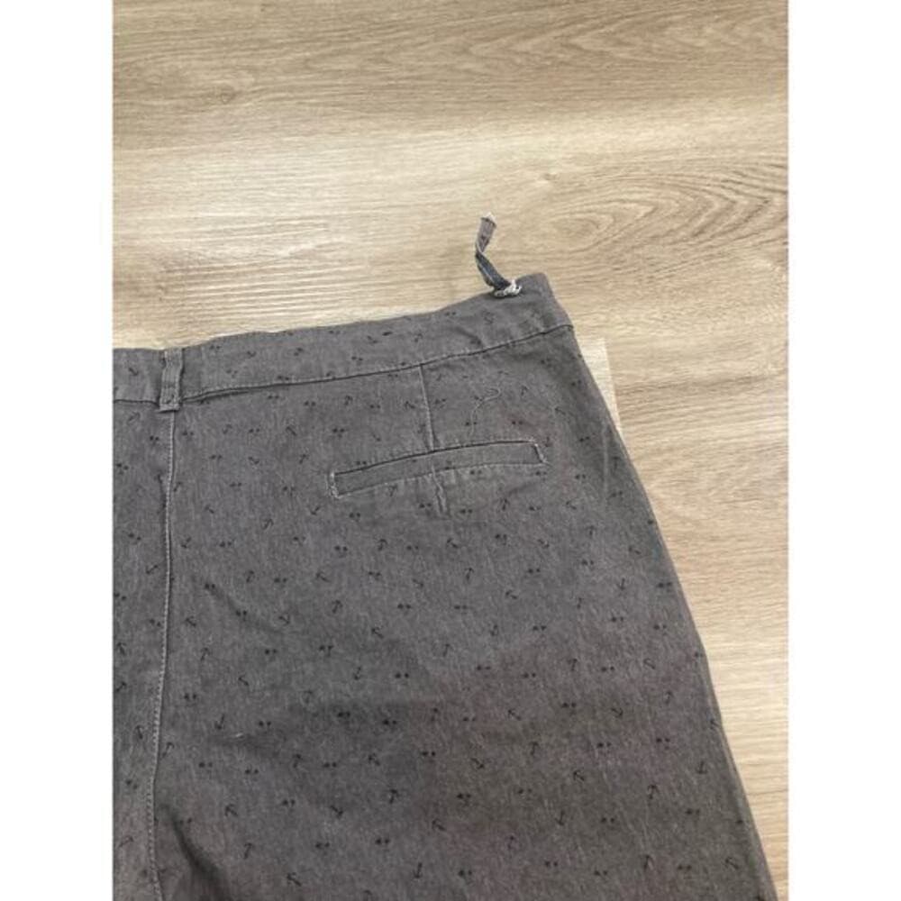 Red Rhino Men's Chino Shorts Gray Size 38 Casual Summer Button Closure Pockets - Thumbnail 14