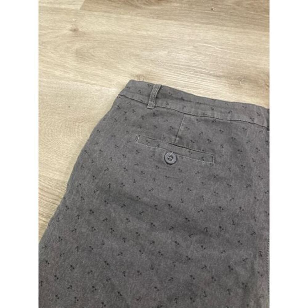 Red Rhino Men's Chino Shorts Gray Size 38 Casual Summer Button Closure Pockets - Thumbnail 15