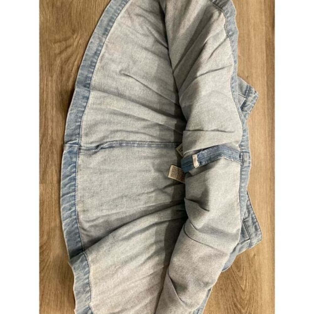 Forever 21 Kids Girls Pleated Denim Skirt Blue Size 13 Casual Spring Summer - Thumbnail 12