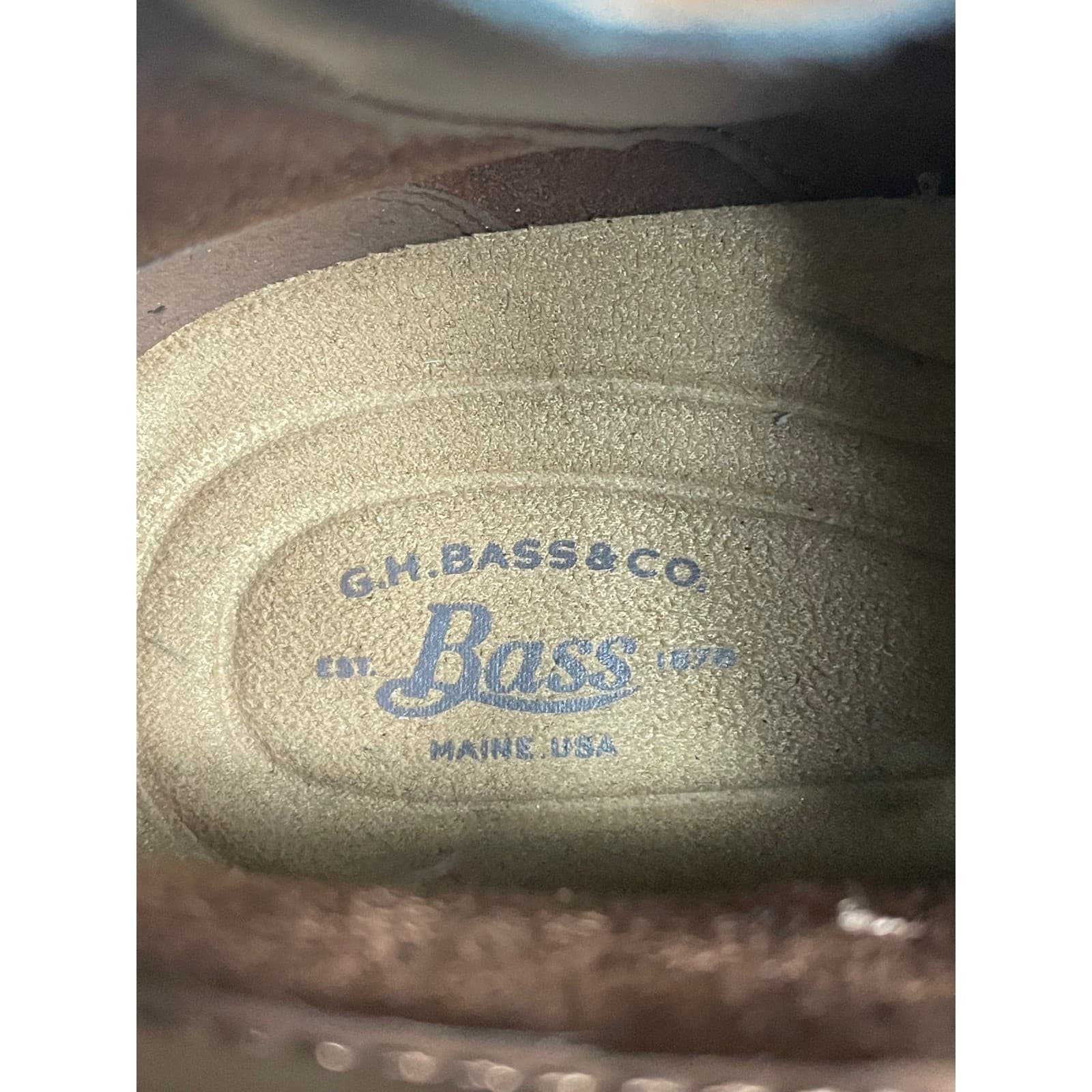 GH Bass Ankle Boots Womens 10 Brown Side Zip Block Heel Casual Booties - Thumbnail 8