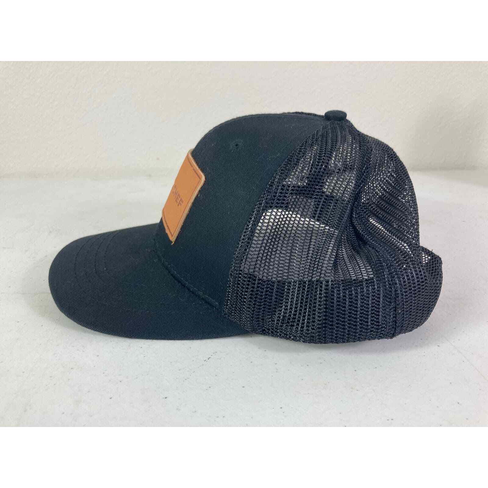 Camp Chef Trucker Hat Black Snapback Mesh Outdoor Grill Adjustable Cap - Thumbnail 4