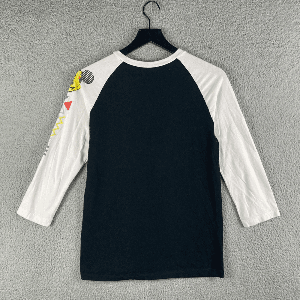 Disney Parks Mickey Mouse Shirt Adult Small Retro Graphic Raglan Tee - Thumbnail 4