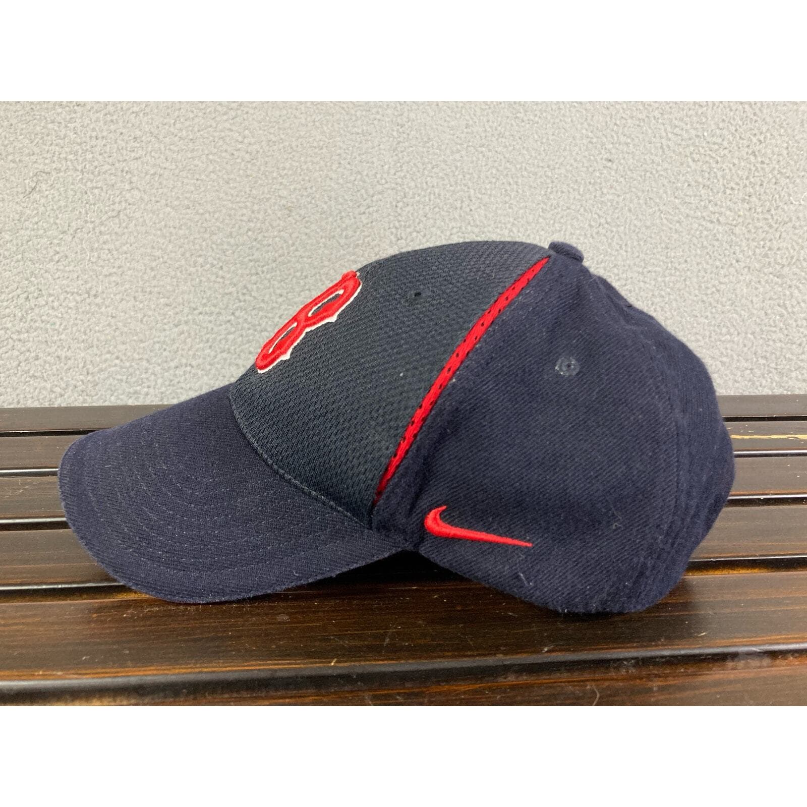 Boston Red Sox Nike Hat Strapback MLB Baseball Cap Embroidered Logo - Thumbnail 9