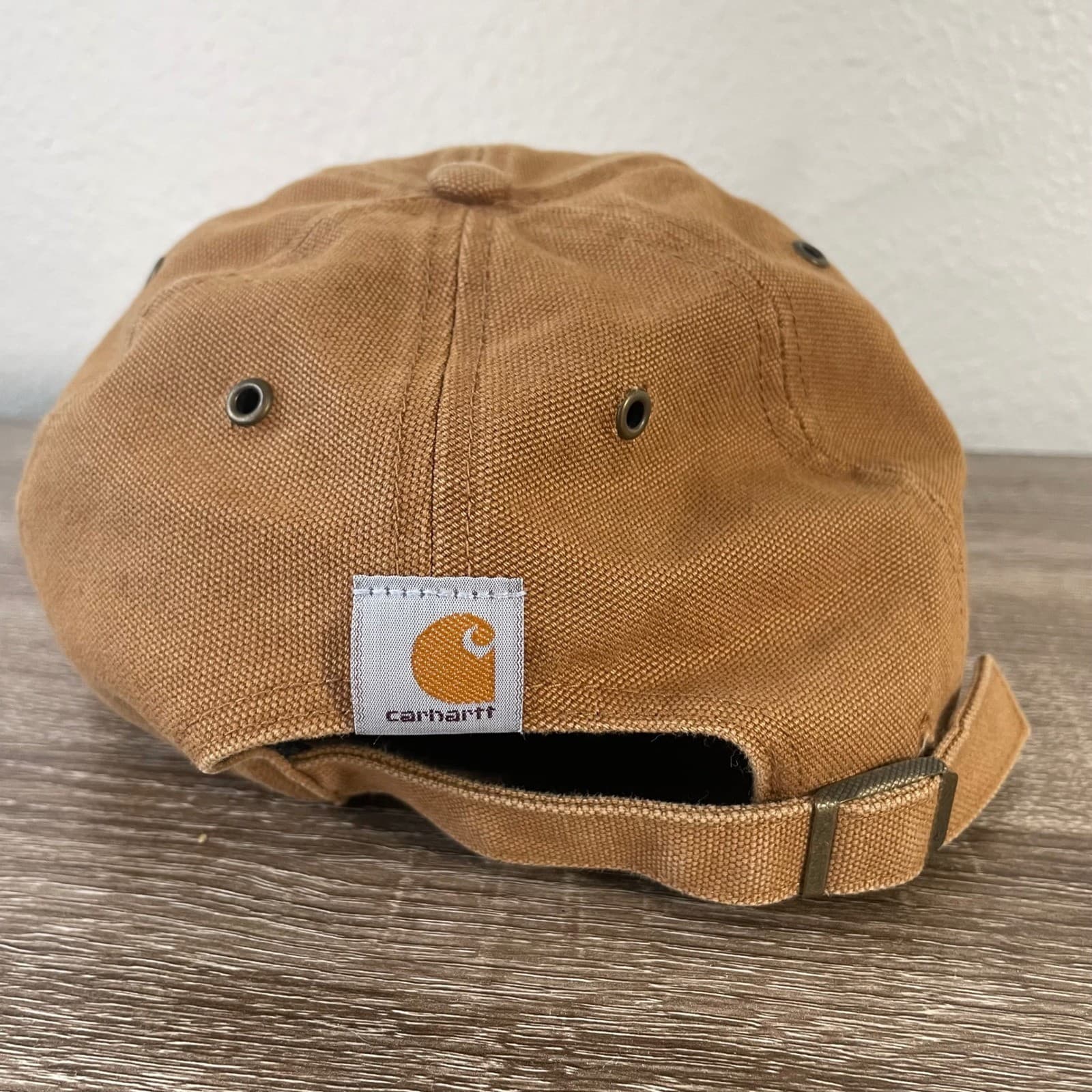 Carhartt x 47 Boston Red Sox Clean Up Hat Brown Duck Canvas MLB Cap Adjustable - Thumbnail 10