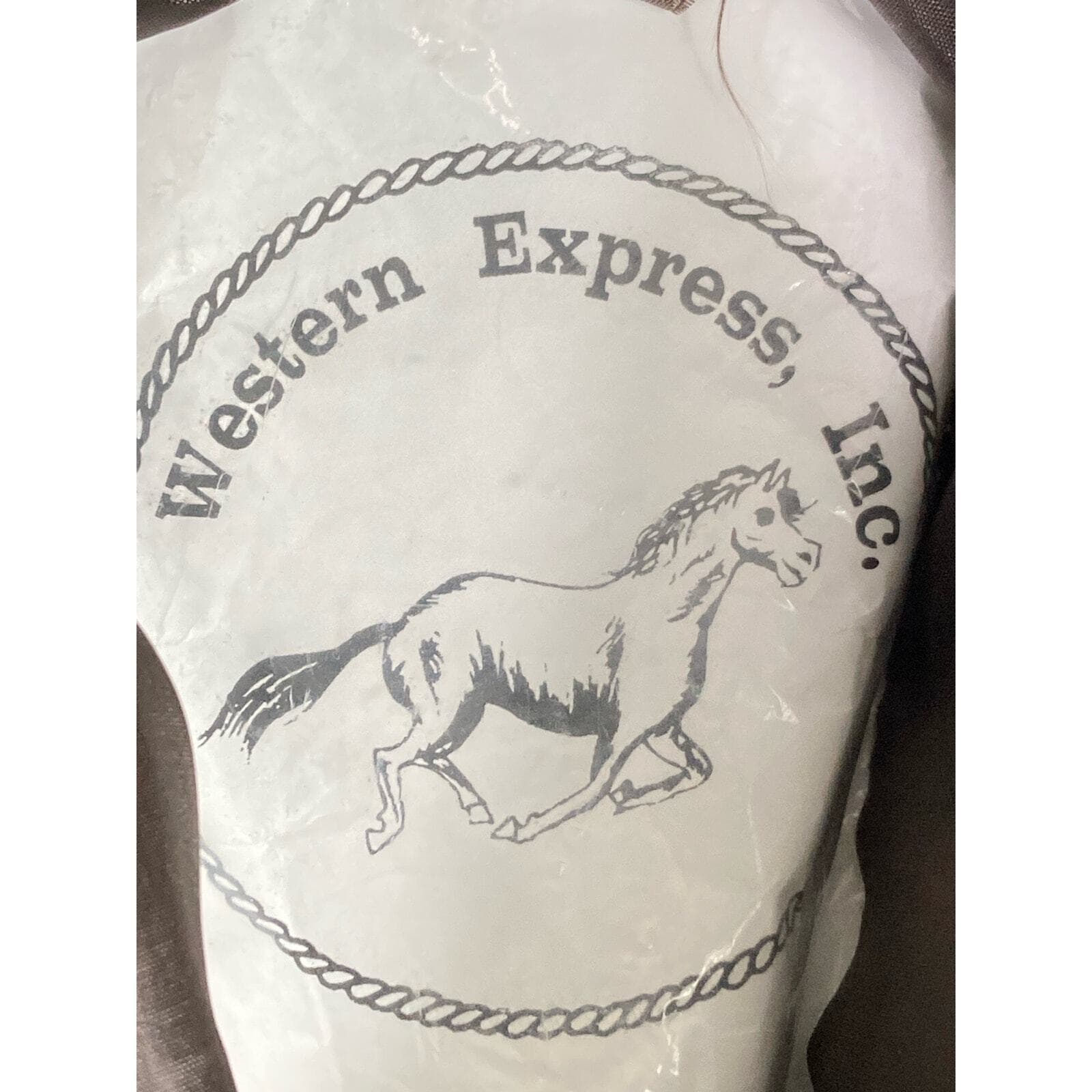 Western Express Unisex Brown Faux Felt Cowboy Hat Size 6 3/4 Pinch Wide Brim - Thumbnail 5