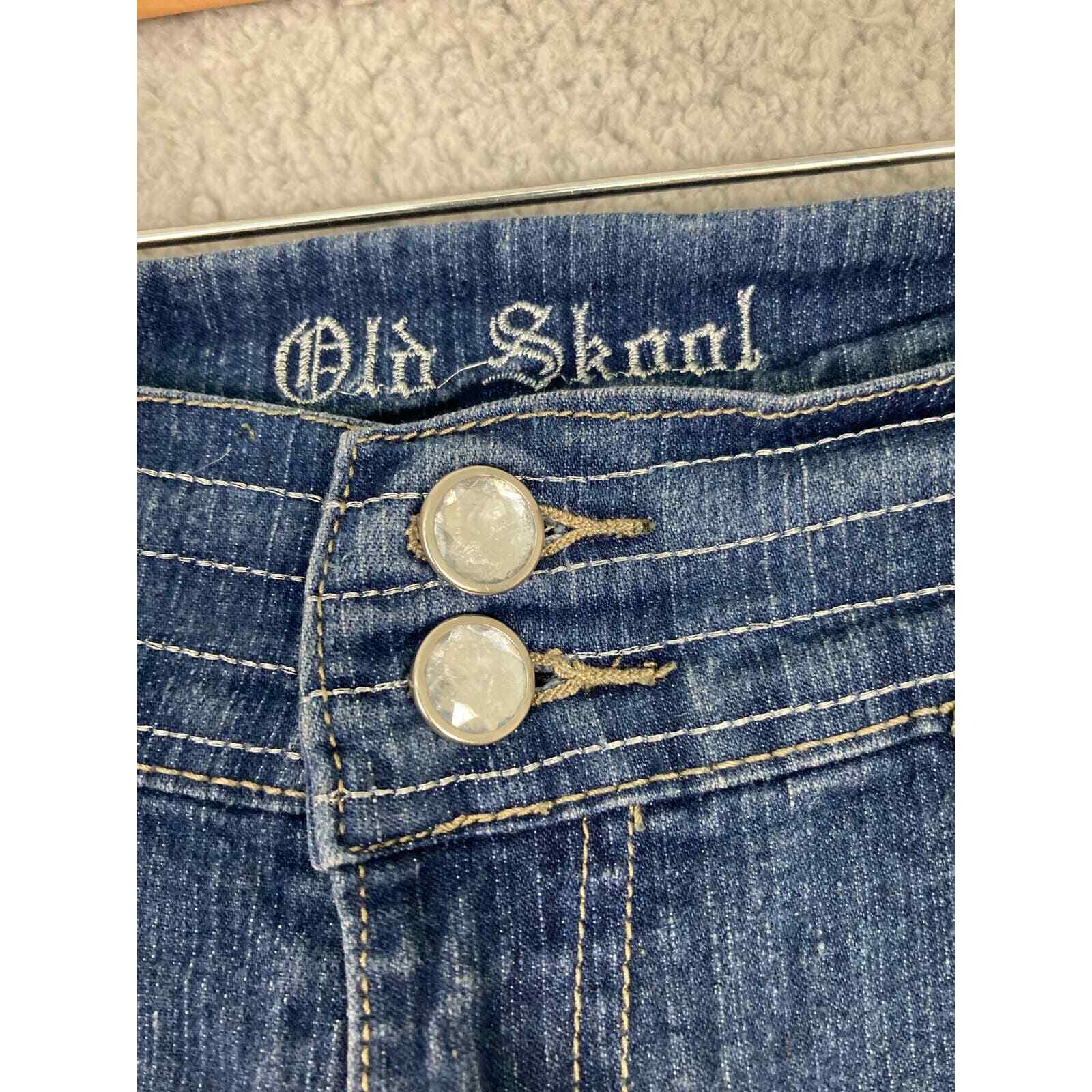 Women's Jeans Denim Old Skool Size 14 Classic Casual Vintage Style Trendy - Thumbnail 5