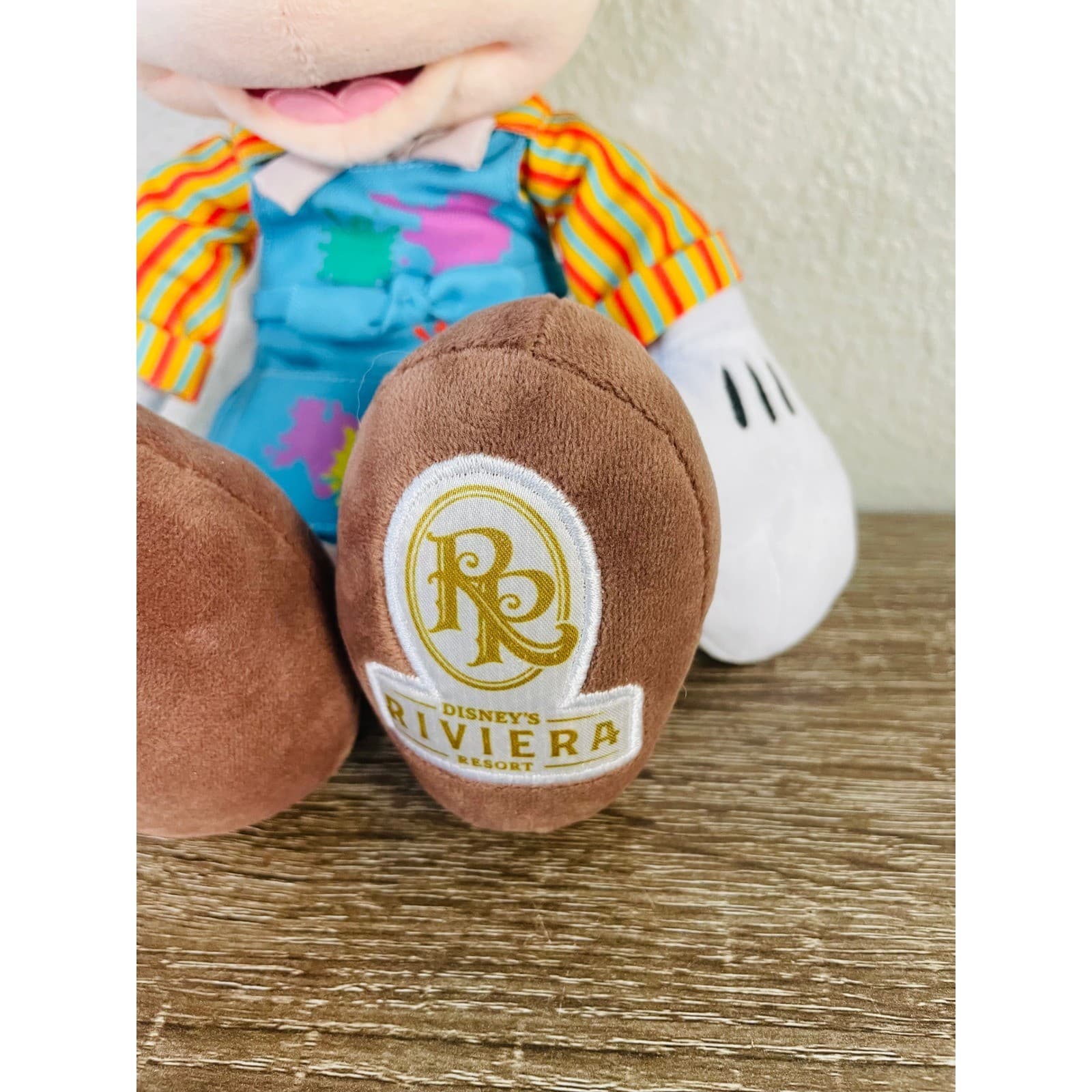 Disney Riviera Resort Mickey Mouse Artist Plush Painter Parks WDW La Boutique - Thumbnail 2