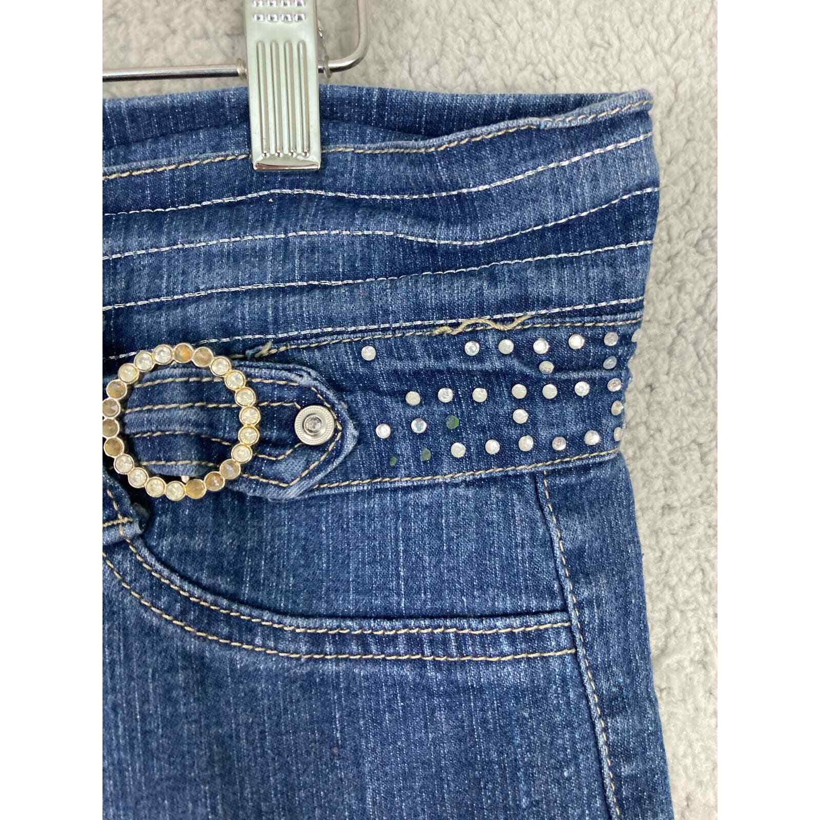 Women's Jeans Denim Old Skool Size 14 Classic Casual Vintage Style Trendy - Thumbnail 8