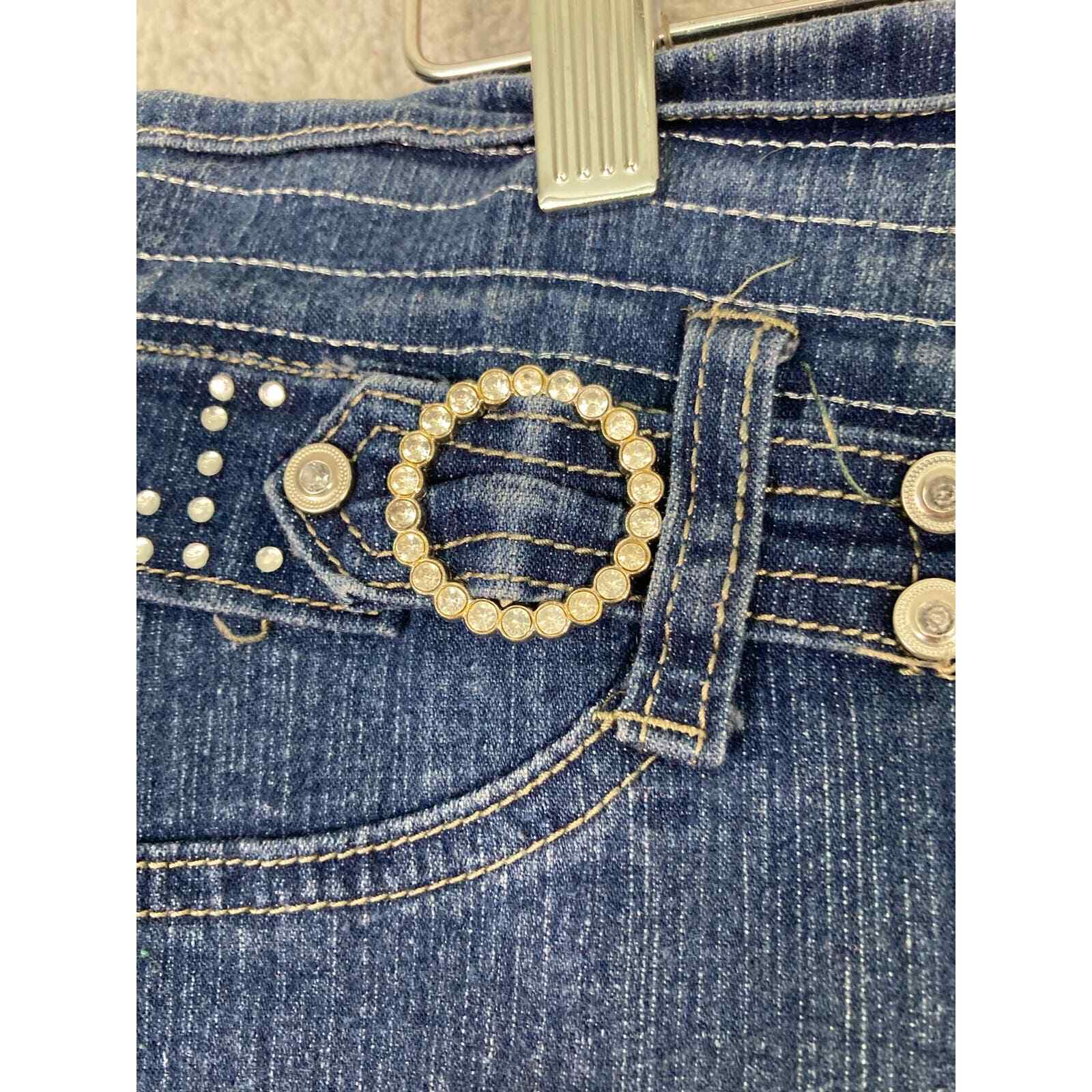 Women's Jeans Denim Old Skool Size 14 Classic Casual Vintage Style Trendy - Thumbnail 10
