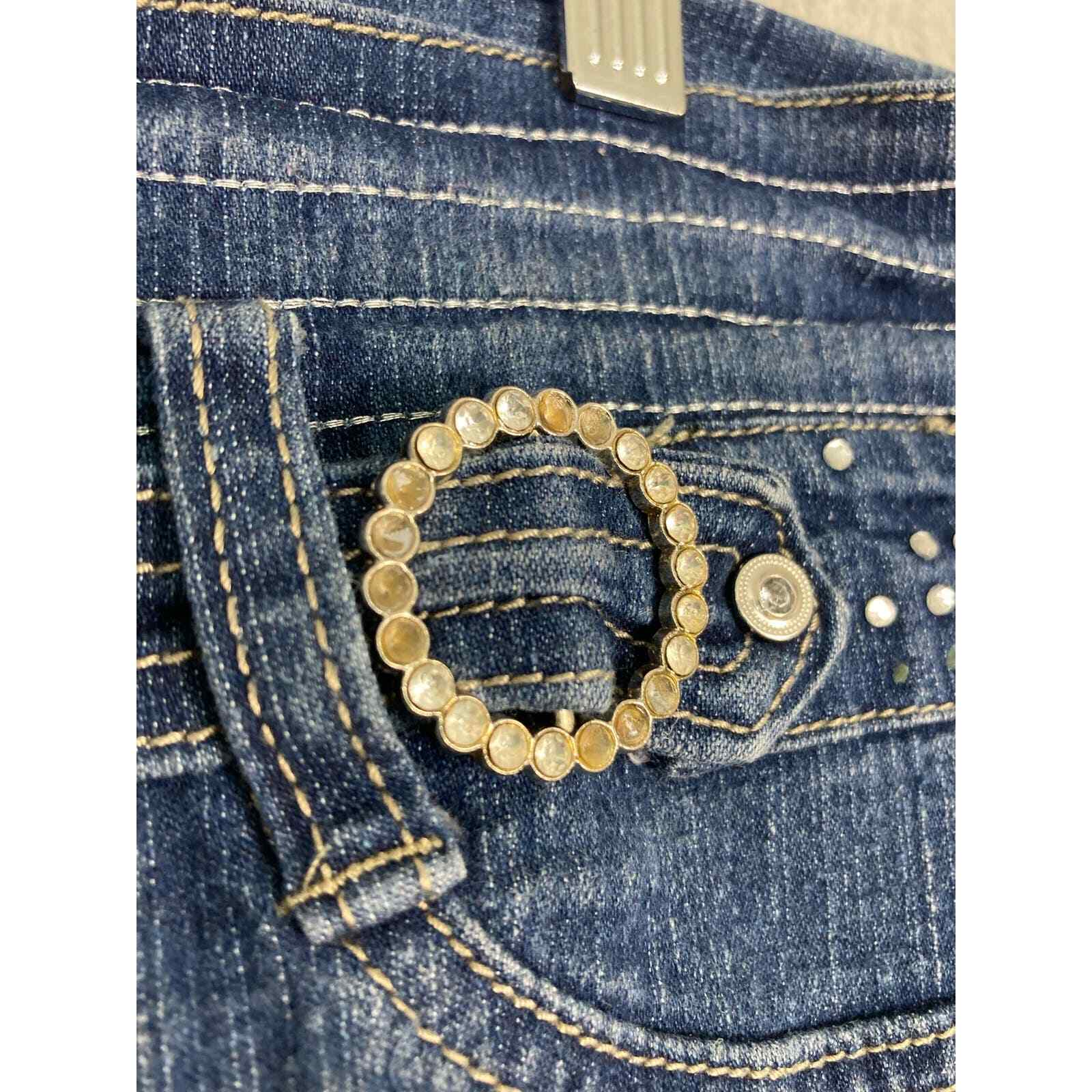 Women's Jeans Denim Old Skool Size 14 Classic Casual Vintage Style Trendy - Thumbnail 9