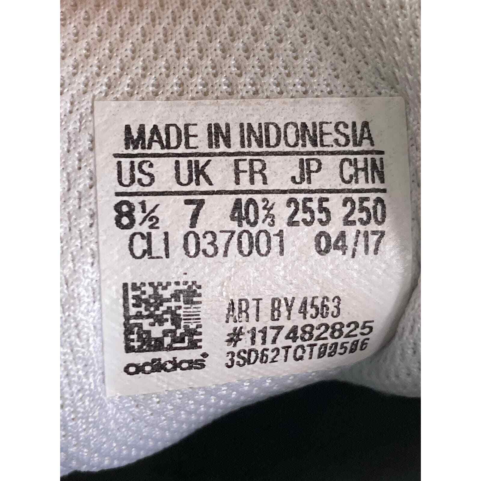 Adidas Edge Lux Bounce Womens Running Shoes White Gray Knit Sneakers Size 8.5 - Thumbnail 3