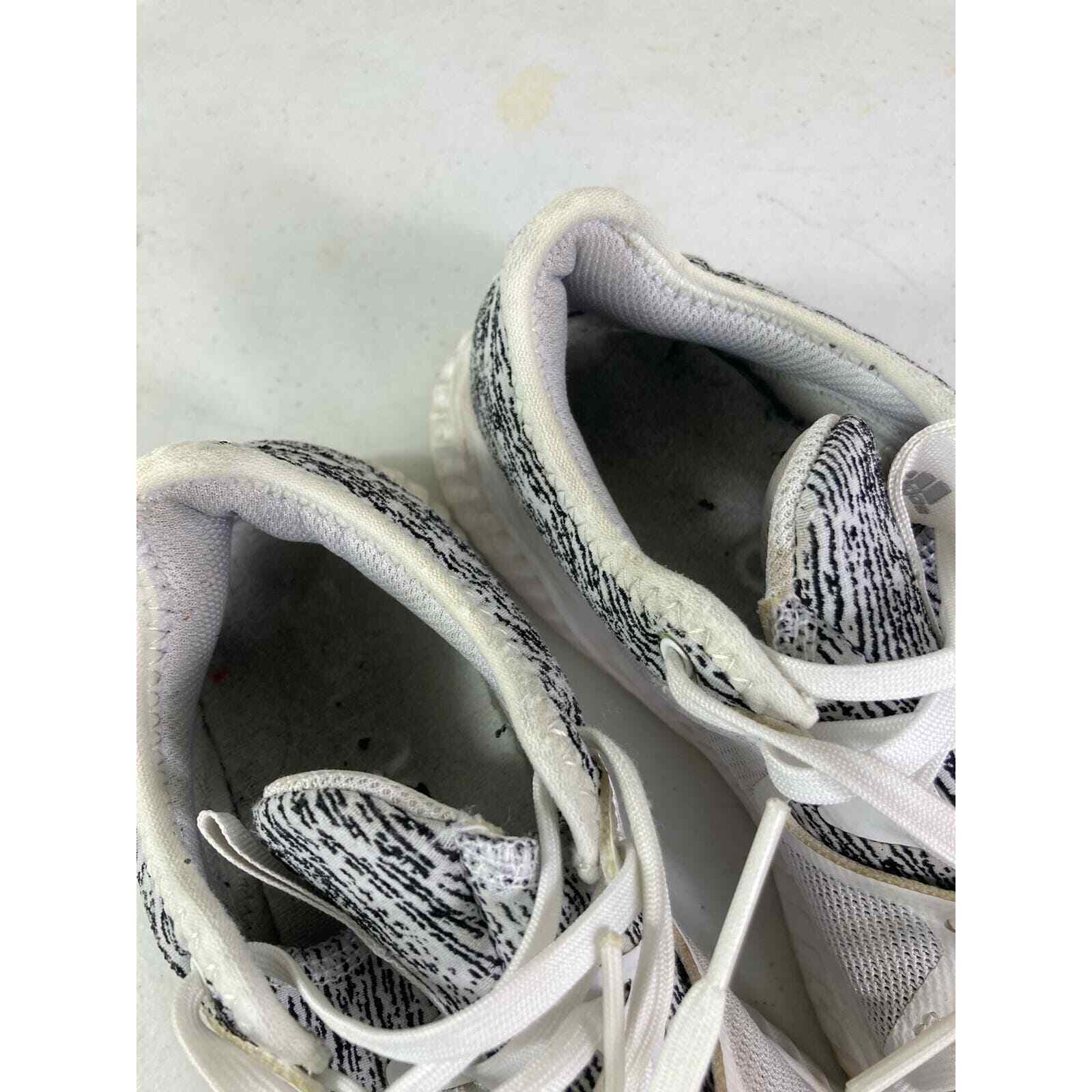 Adidas Edge Lux Bounce Womens Running Shoes White Gray Knit Sneakers Size 8.5 - Thumbnail 9