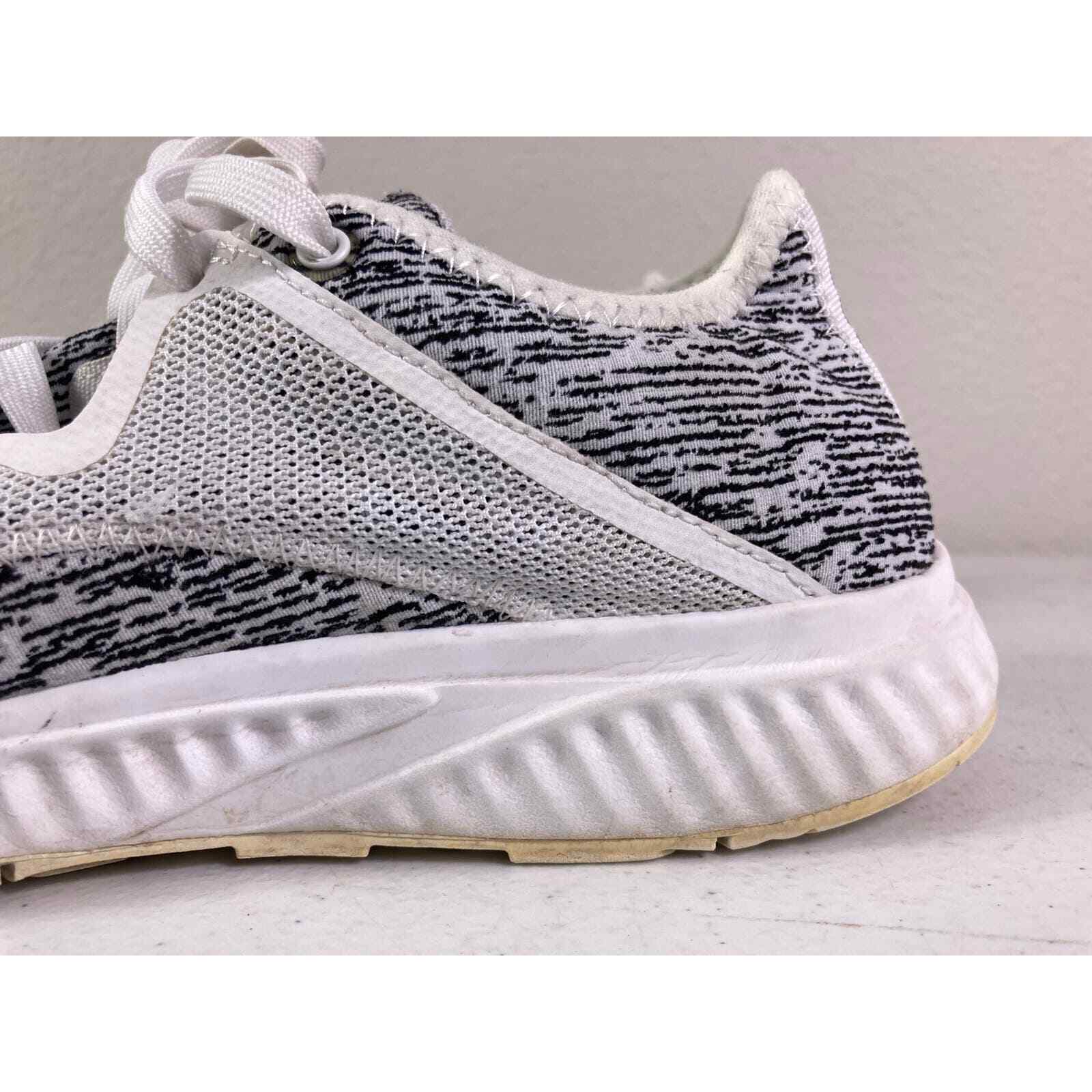 Adidas Edge Lux Bounce Womens Running Shoes White Gray Knit Sneakers Size 8.5 - Thumbnail 13