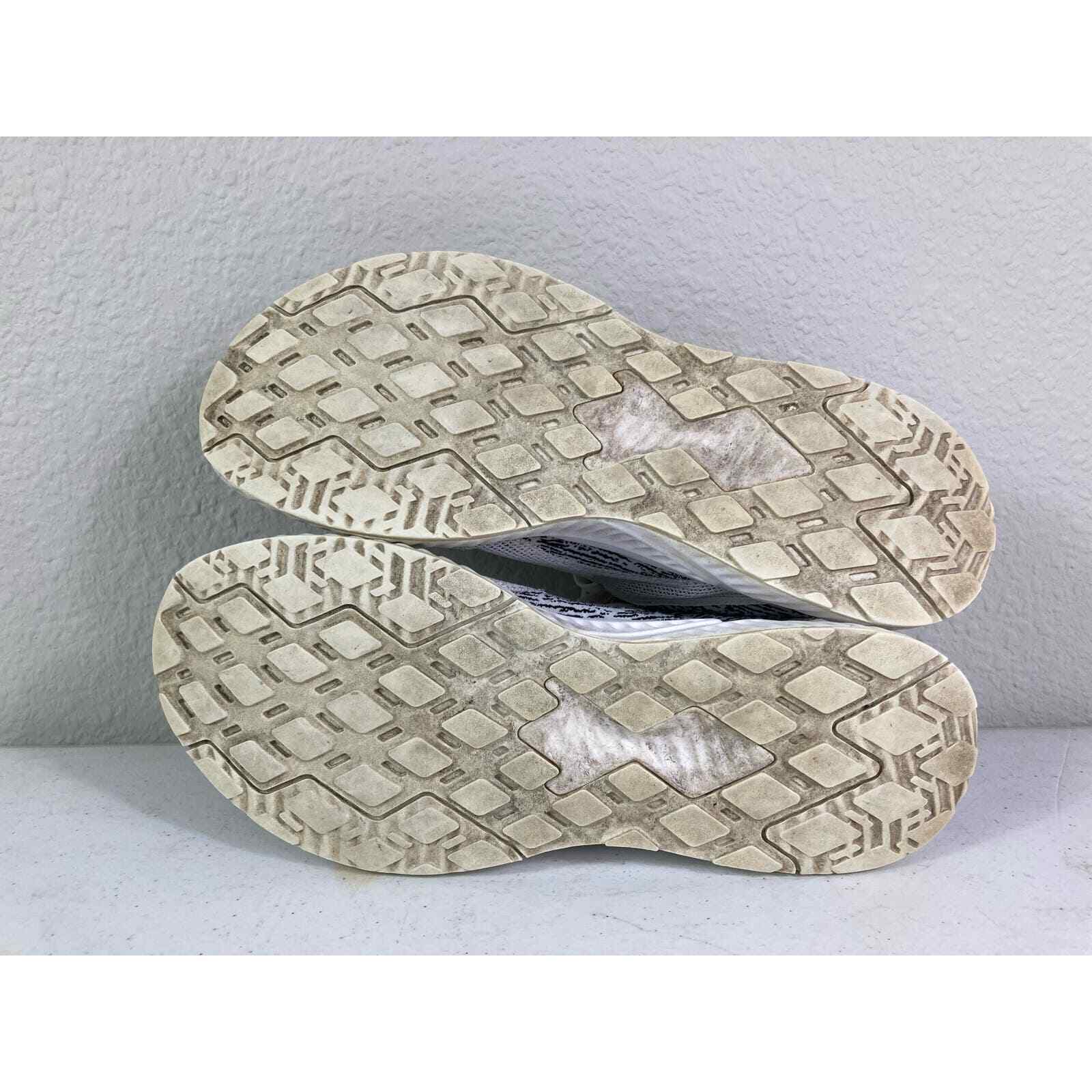 Adidas Edge Lux Bounce Womens Running Shoes White Gray Knit Sneakers Size 8.5 - Thumbnail 11