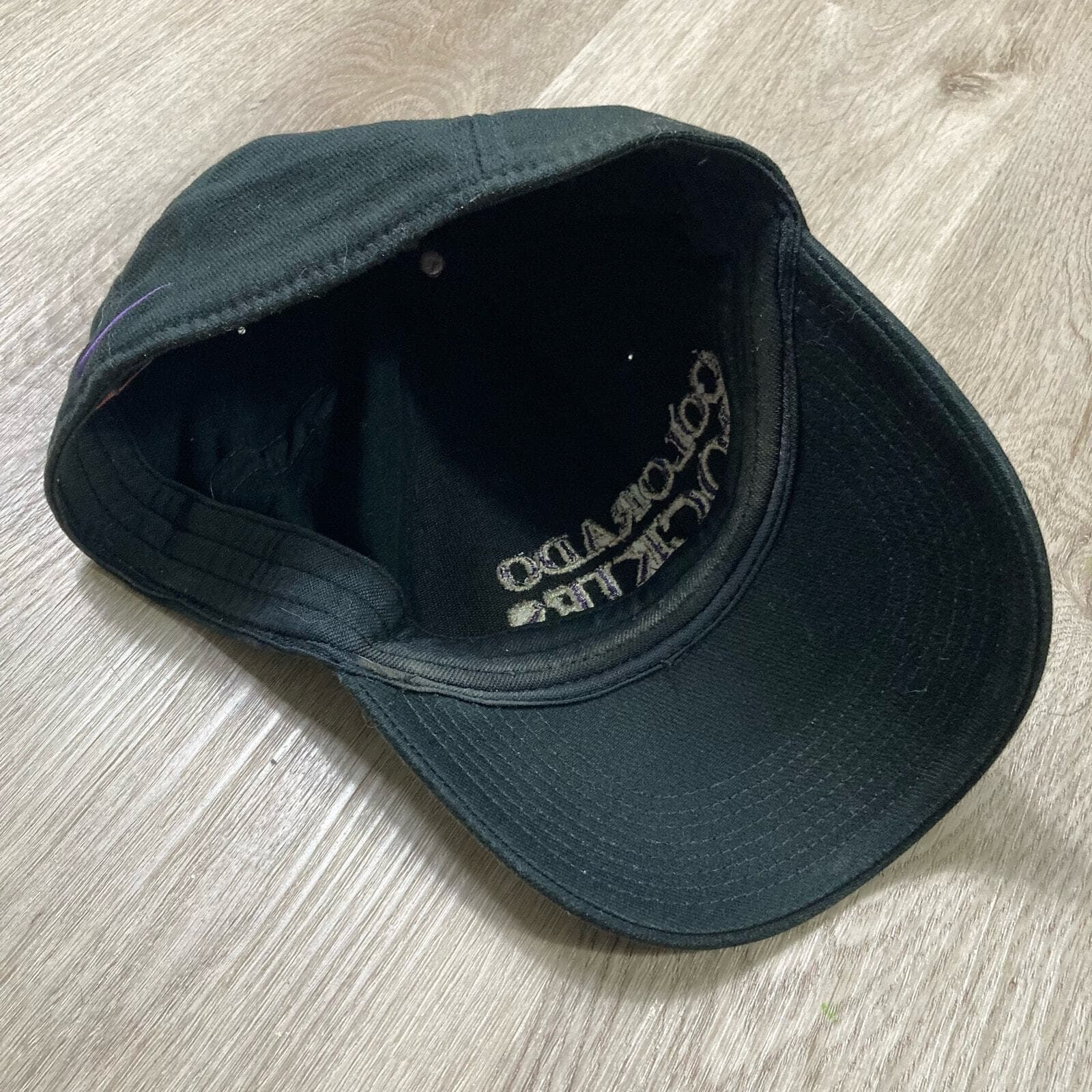 Vintage Colorado Rockies Snapback Hat Cap Nike MLB Black Unisex Adult - Thumbnail 8