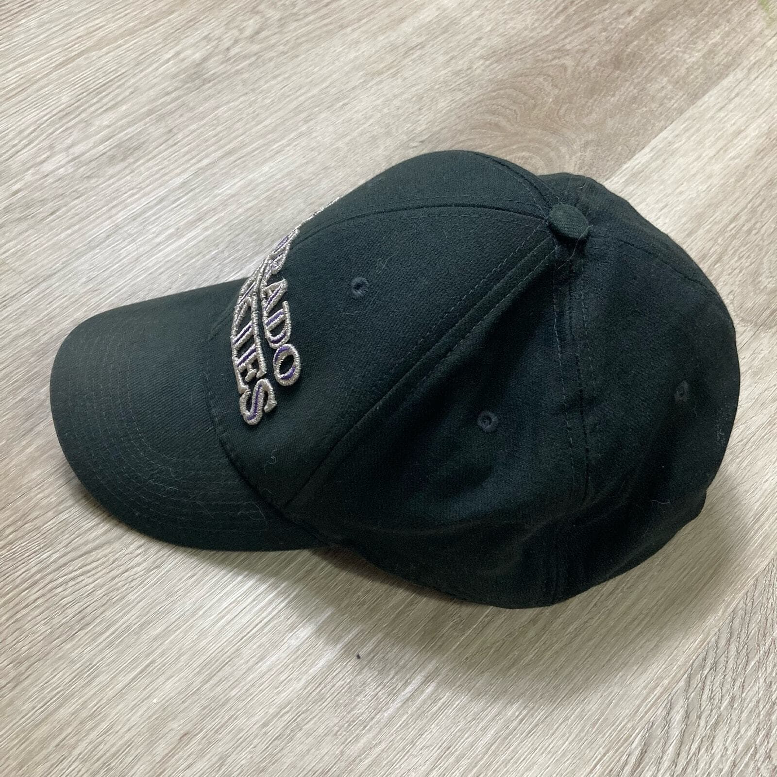 Vintage Colorado Rockies Snapback Hat Cap Nike MLB Black Unisex Adult - Thumbnail 6