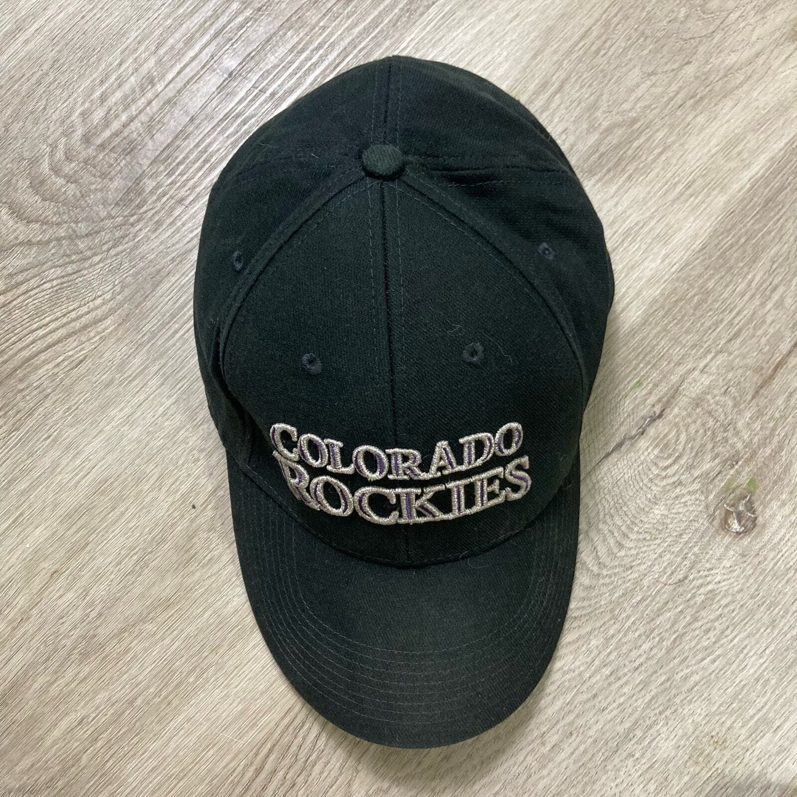 Vintage Colorado Rockies Snapback Hat Cap Nike MLB Black Unisex Adult - Thumbnail 7
