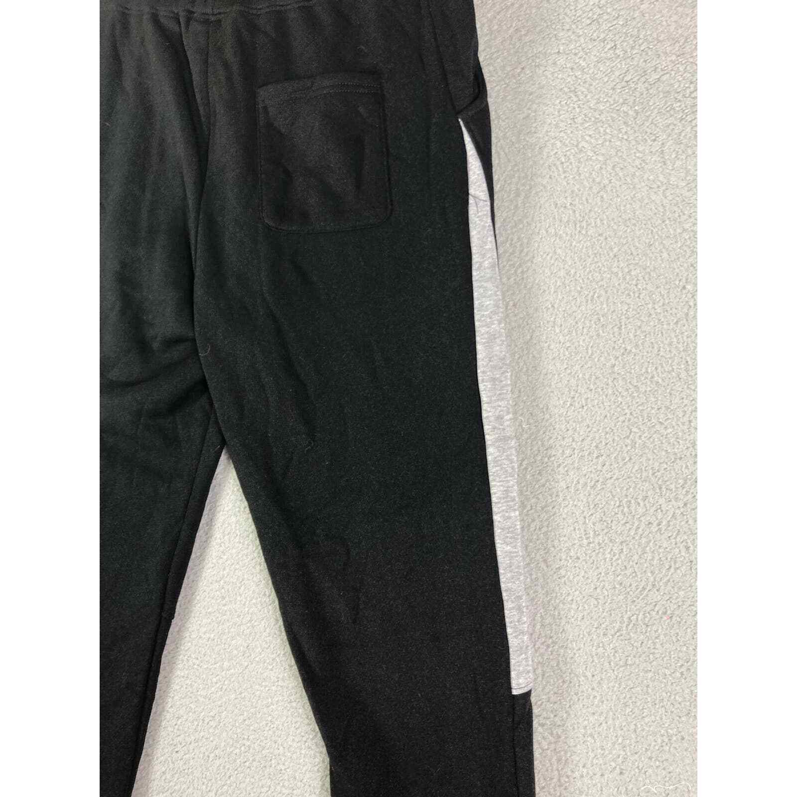 Sweatpants Mens New Fleece Jogger Pants Athletic Joggers Black Galaxy Size Large - Thumbnail 11