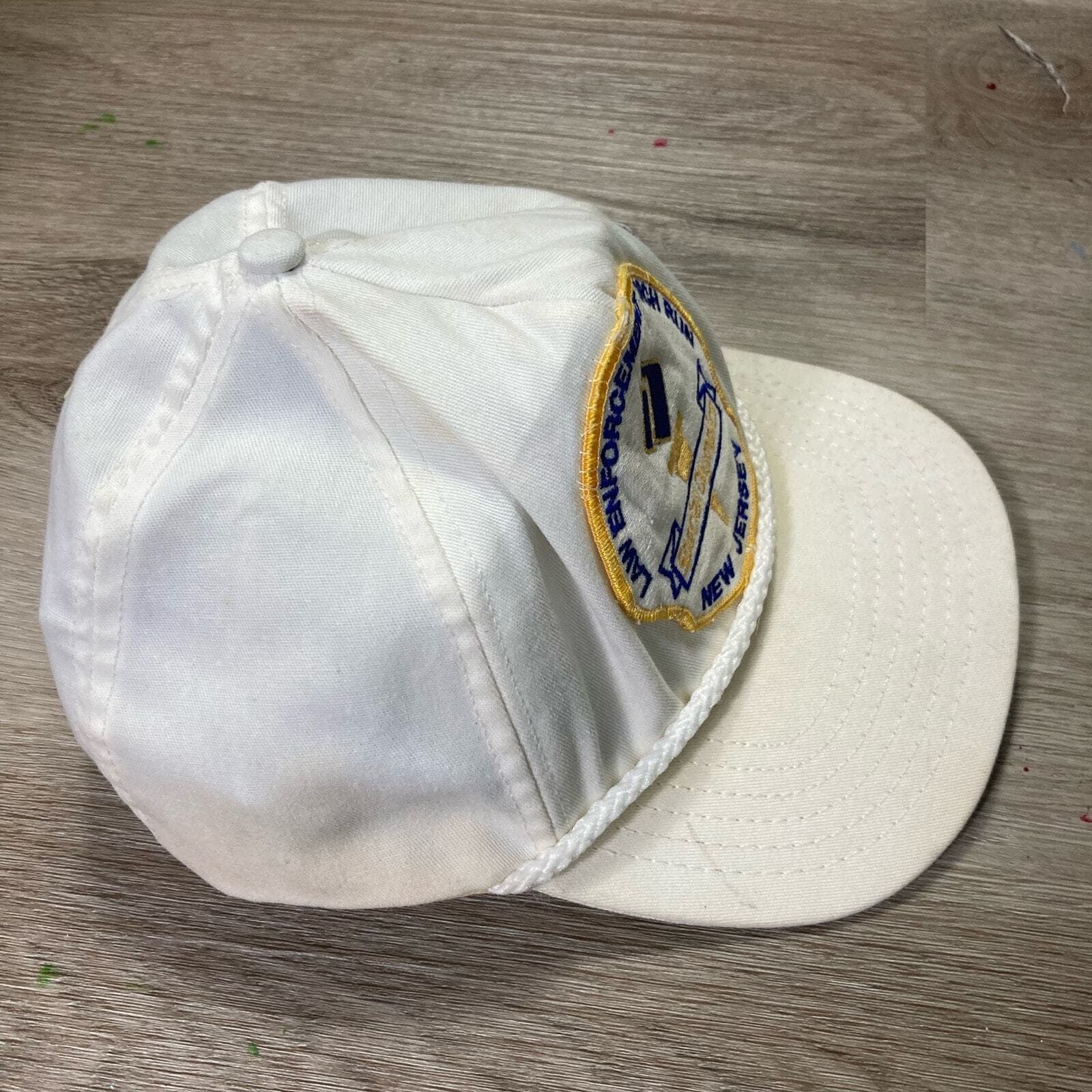 Vintage Law Enforcement Torch Run Special Olympics Trucker Hat New Jersey Rope - Thumbnail 10