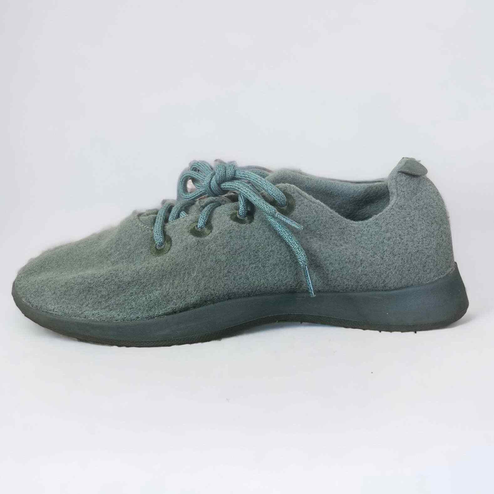 Allbirds Wool Shoes Size 14 Green Sneakers Mens Runners Running Runner Casual - Thumbnail 2