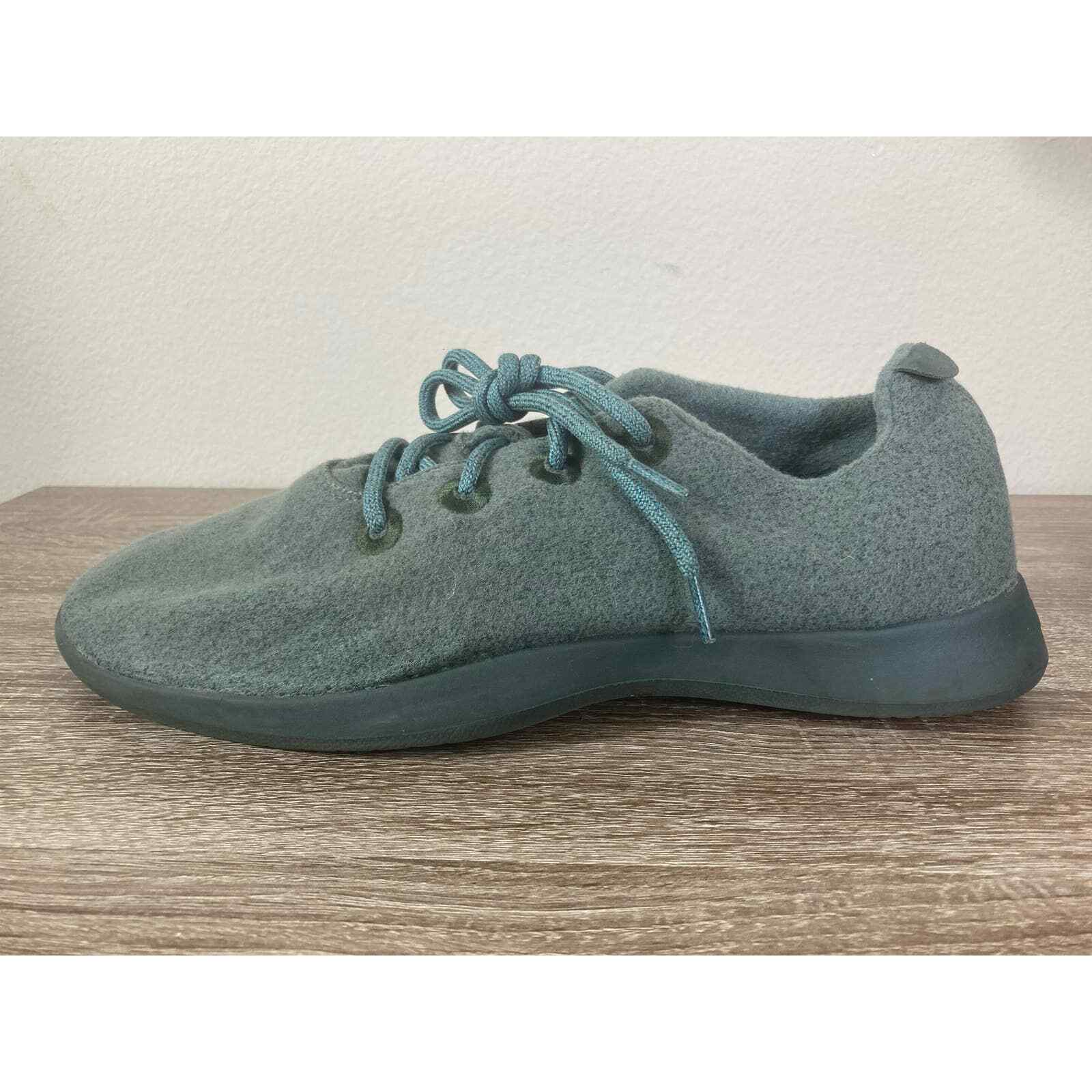 Allbirds Wool Shoes Size 14 Green Sneakers Mens Runners Running Runner Casual - Thumbnail 3