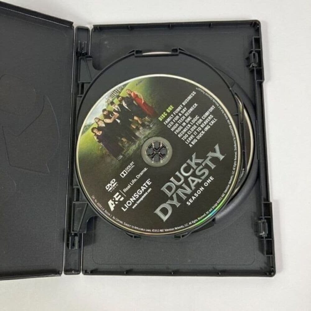 Duck Dynasty Season 1 DVD 3 Disc Set A&E Reality TV Robertson Family - Thumbnail 5