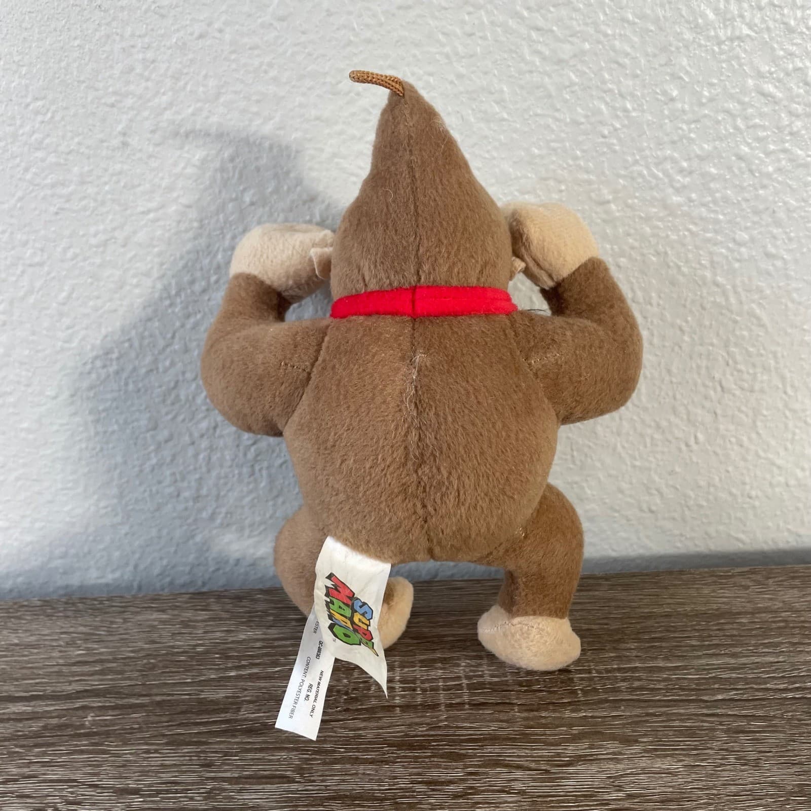 Nintendo Super Mario Bros Donkey Kong 10.5 Inch Plush Toy Good Stuff DK Tie - Thumbnail 10