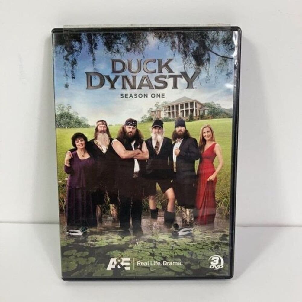 Duck Dynasty Season 1 DVD 3 Disc Set A&E Reality TV Robertson Family - Thumbnail 2