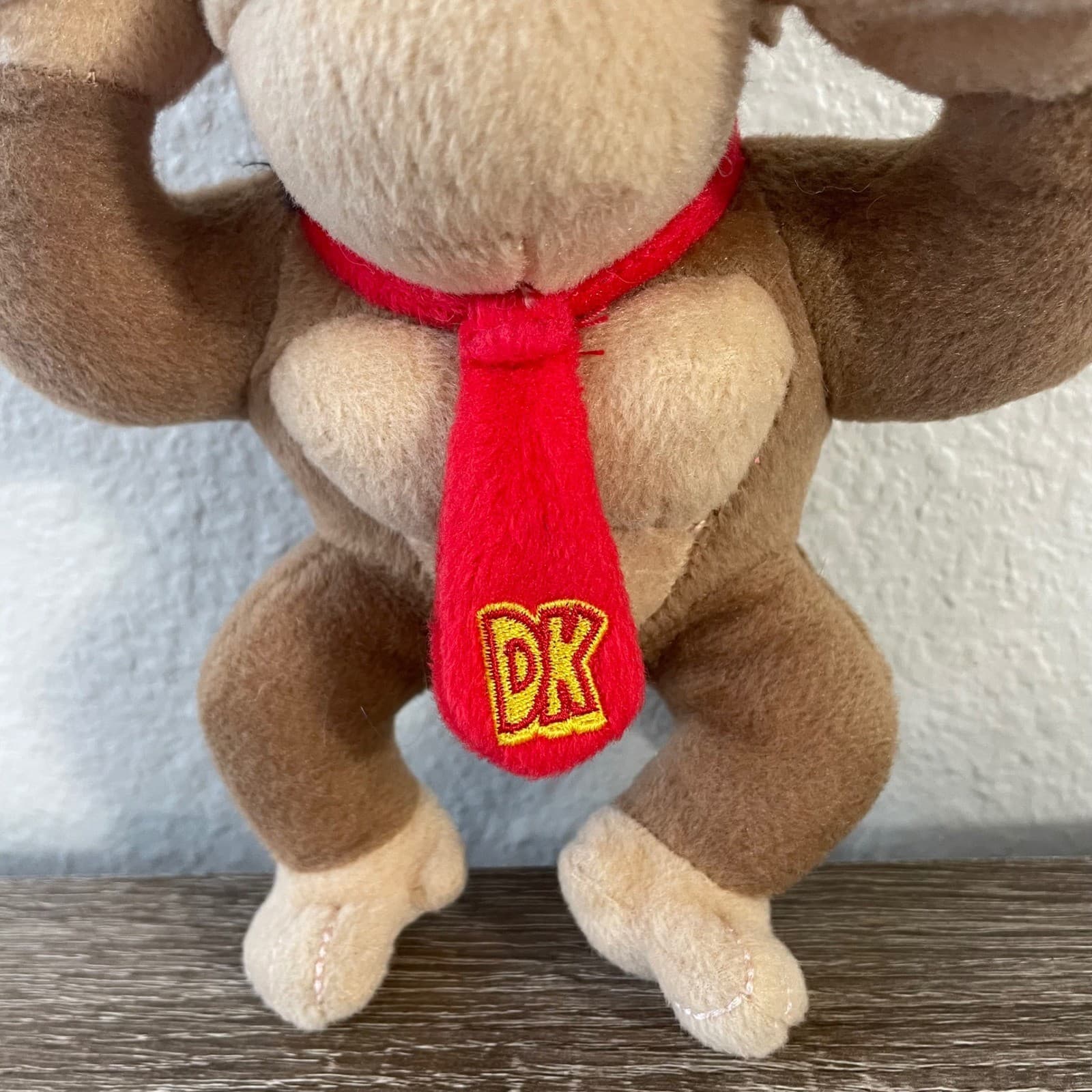 Nintendo Super Mario Bros Donkey Kong 10.5 Inch Plush Toy Good Stuff DK Tie - Thumbnail 8