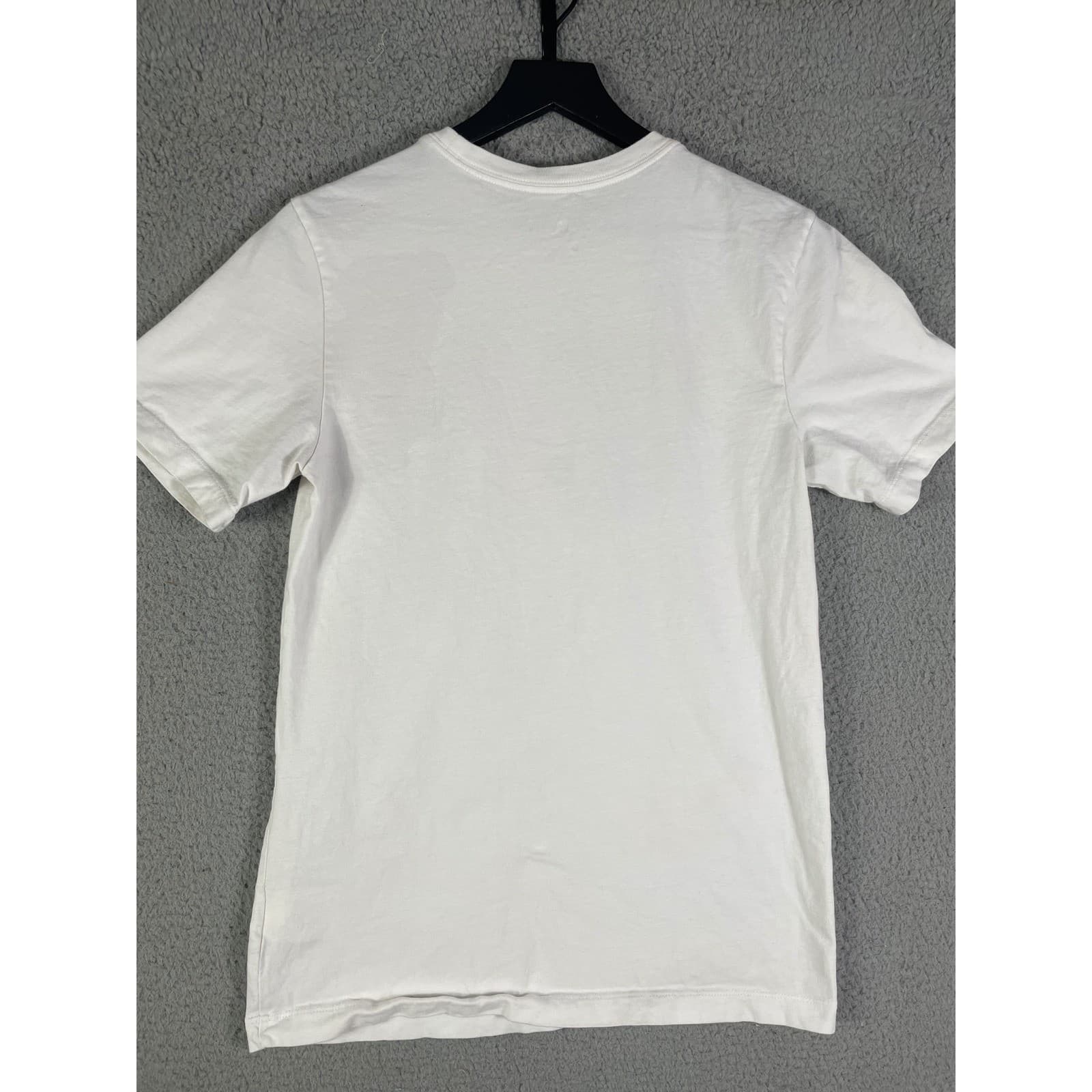 Jordan Jumpman Basketball Graphic T-Shirt Mens Small White Retro Neon Nike Tee - Thumbnail 11