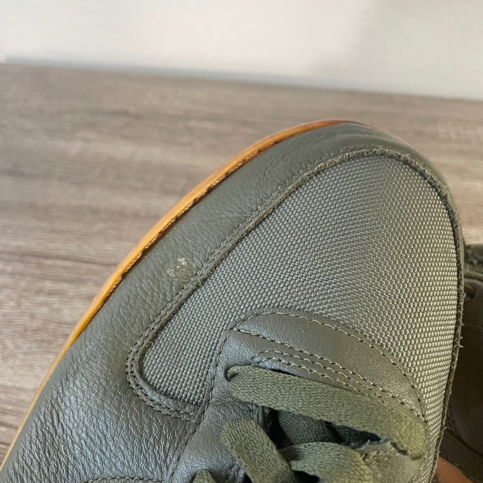 Nike Air Force 1 Low Gore-Tex Mens 11.5 Medium Olive Gum CK2630-200 AF1 - Thumbnail 16